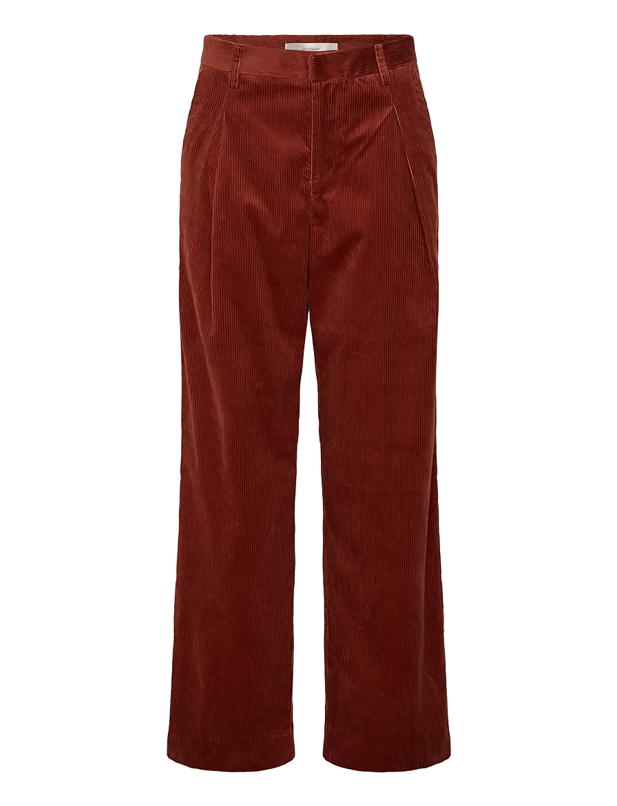 InWear - HALIMAIW PANTS - hosen mit weitem bein - brandy brown - 0