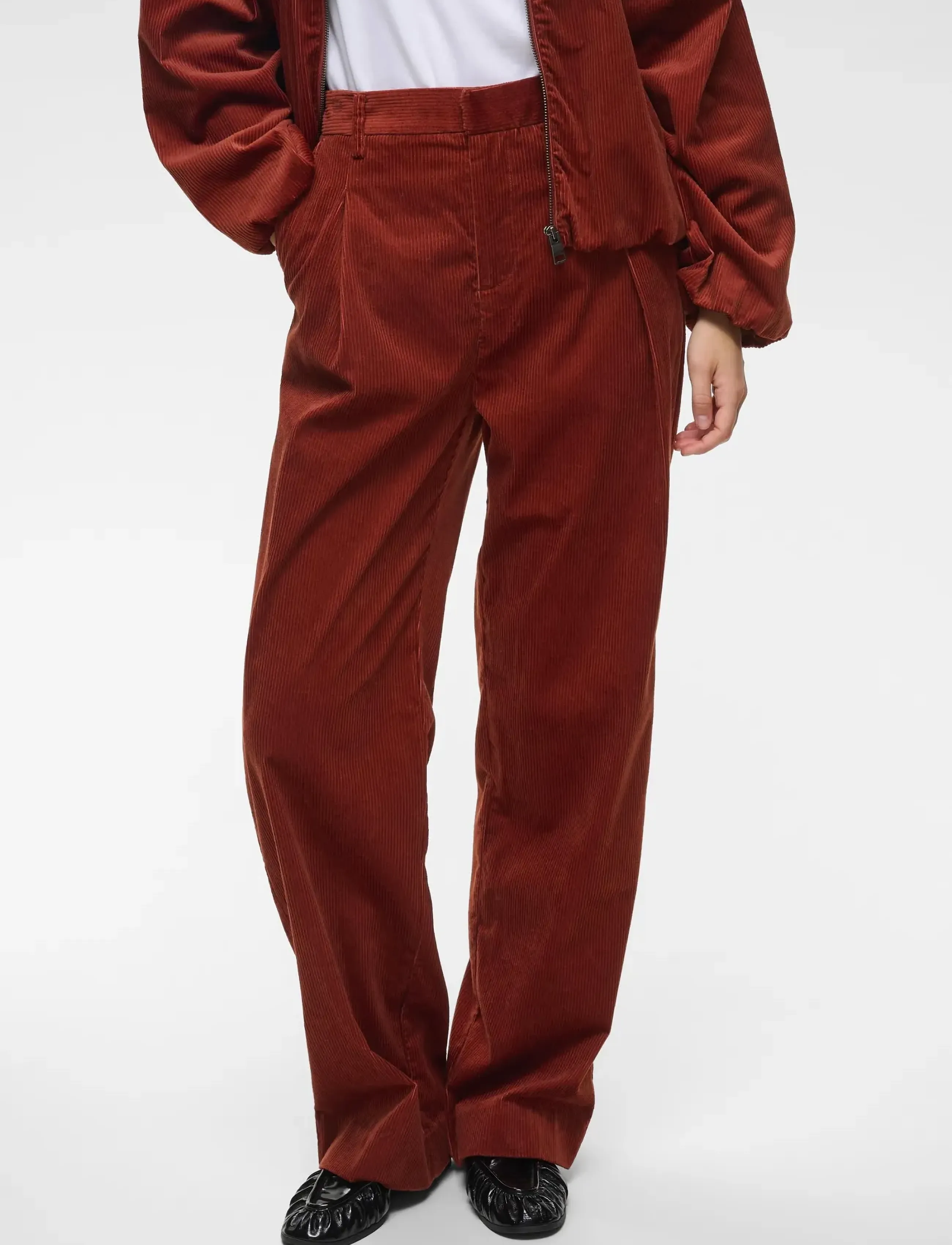 InWear HALIMAIW PANTS - Vida byxor - BRANDY BROWN / brown