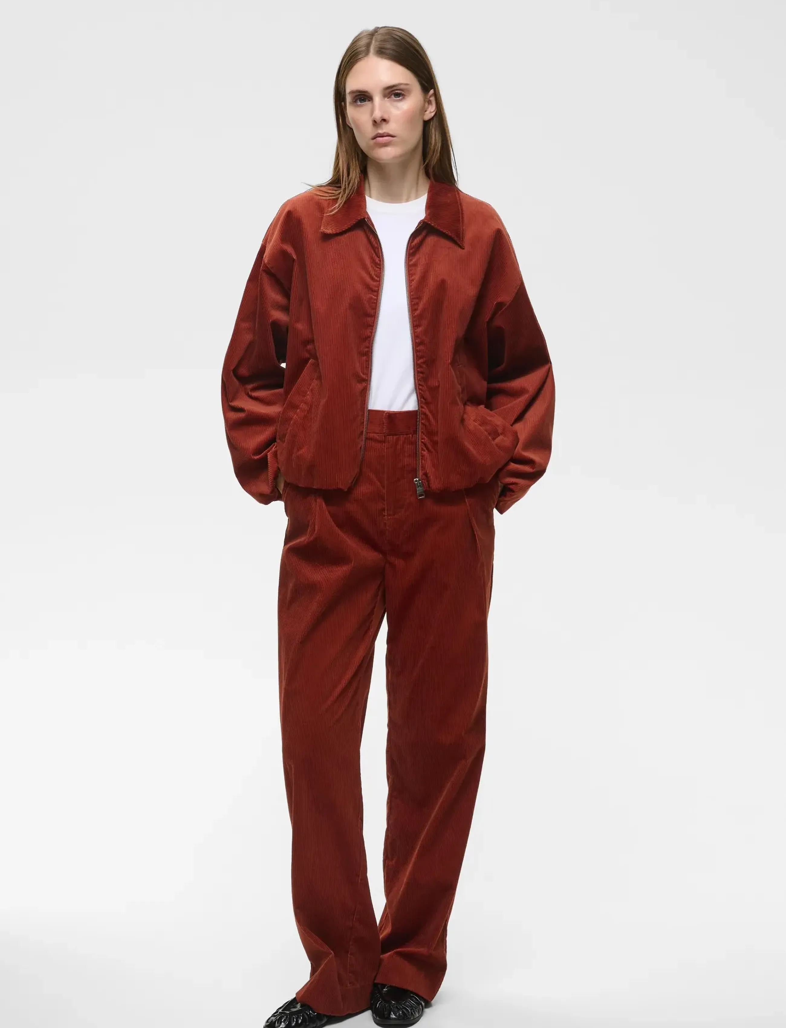 InWear - HALIMAIW PANTS - vida byxor - brandy brown - 4