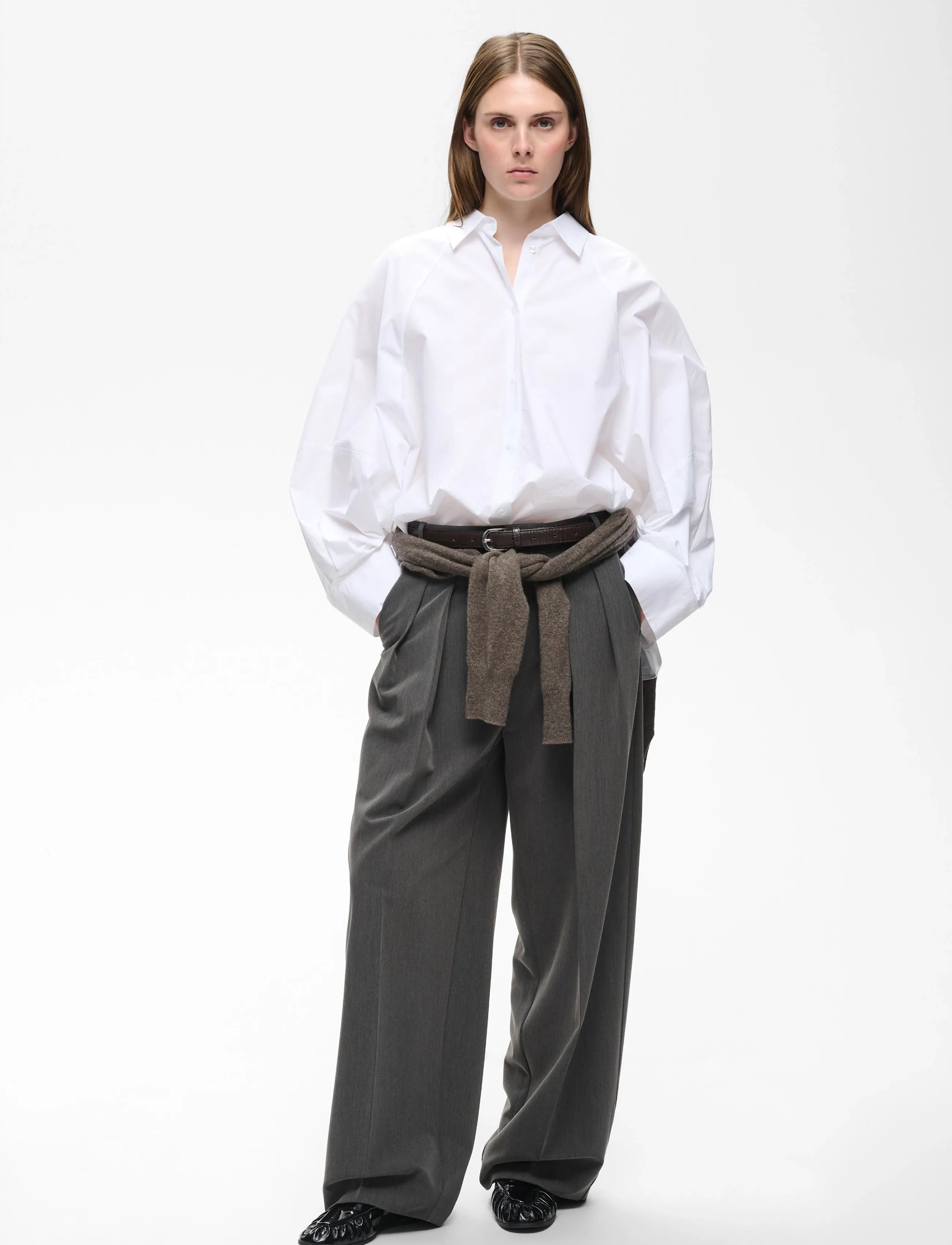 InWear MILLERIW LOOSE SHIRT - Hemden - PURE WHITE / white