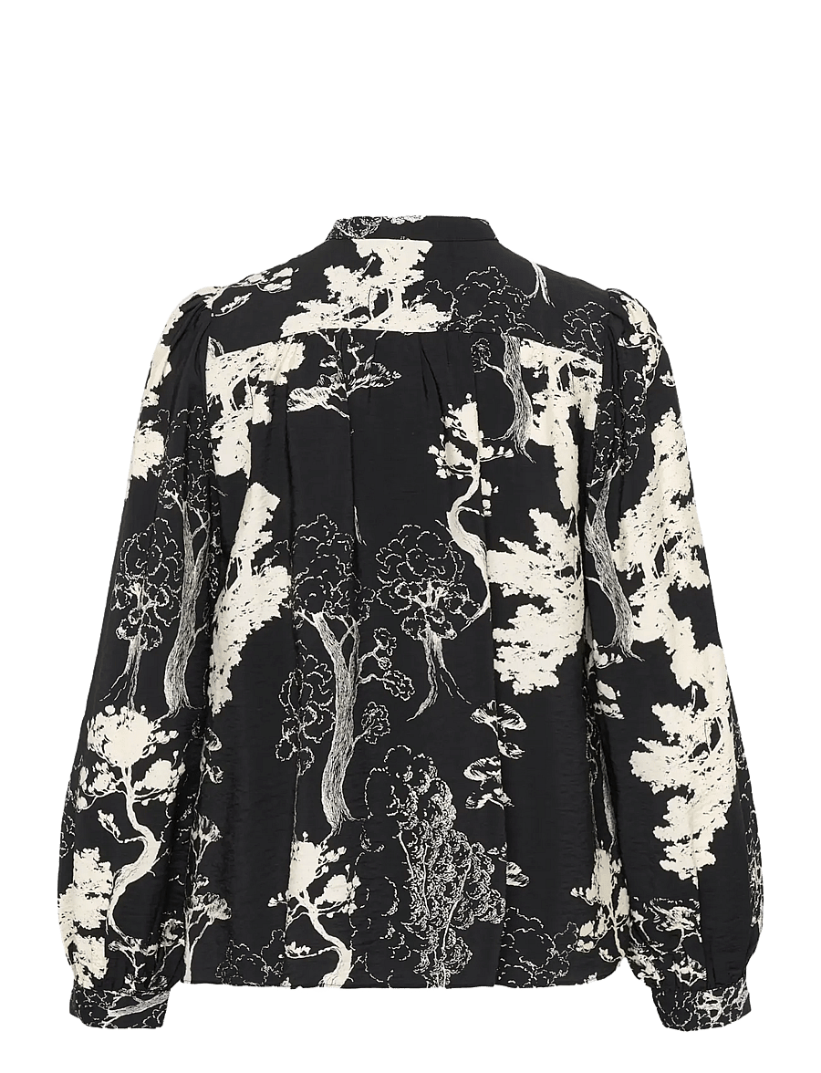 InWear - MAKENNAIW SHIRT - langärmlige hemden - black tree garden - 2