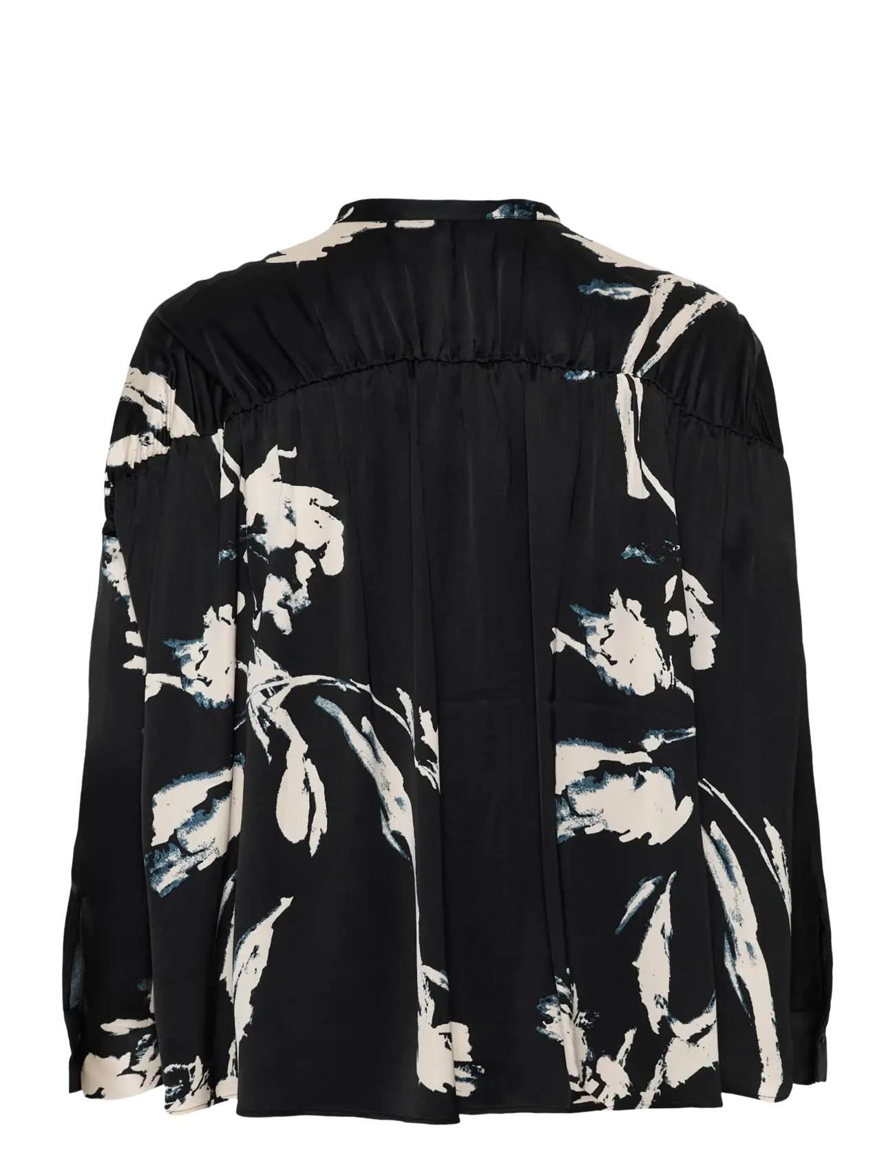 InWear - MEADOWIW BLOUSE - black painted flower - 2