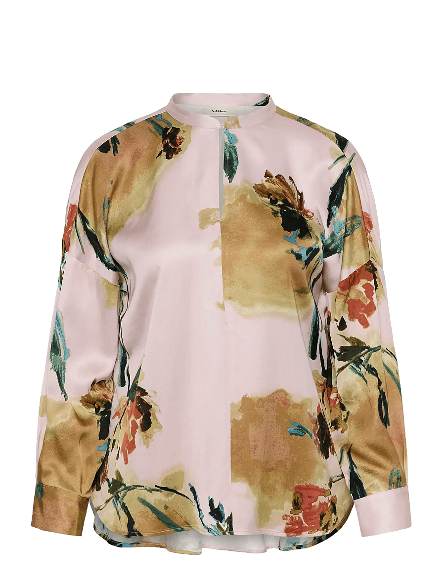 InWear - MEADOWIW BLOUSE - langärmelige blusen - multi painted flower - 1