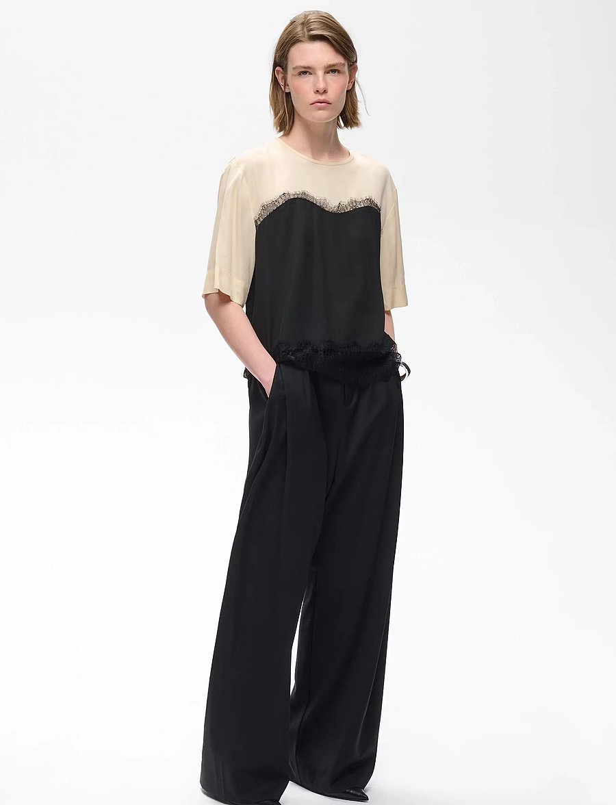 InWear - MAPPLEIW TOP - short-sleeved blouses - black - 0
