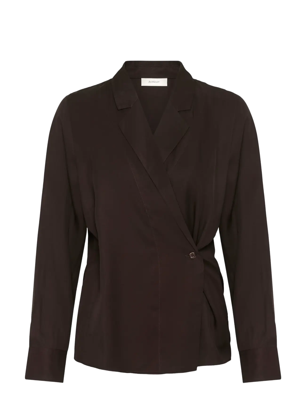 InWear MERYLIW BLOUSE - Bluser & Skjorter - CHOCOLATE BROWN / brown