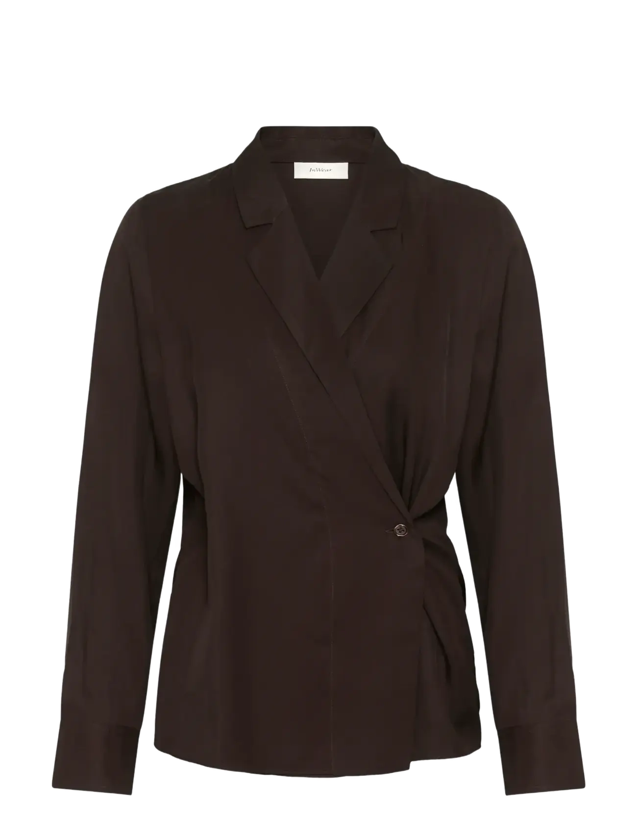 InWear MERYLIW BLOUSE - Kleidung - CHOCOLATE BROWN / brown