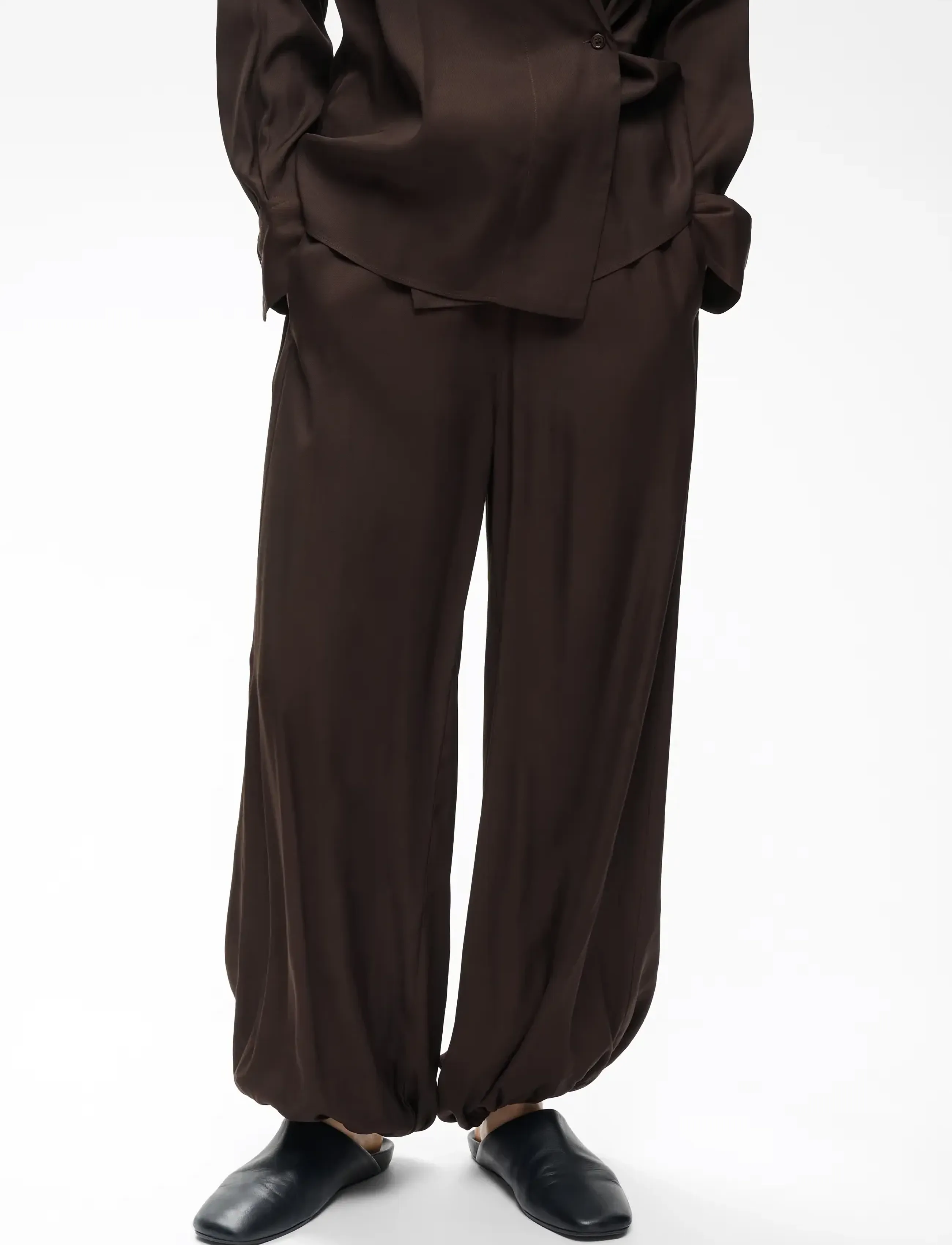 InWear - MERYLIW PANT - hosen - chocolate brown - 0