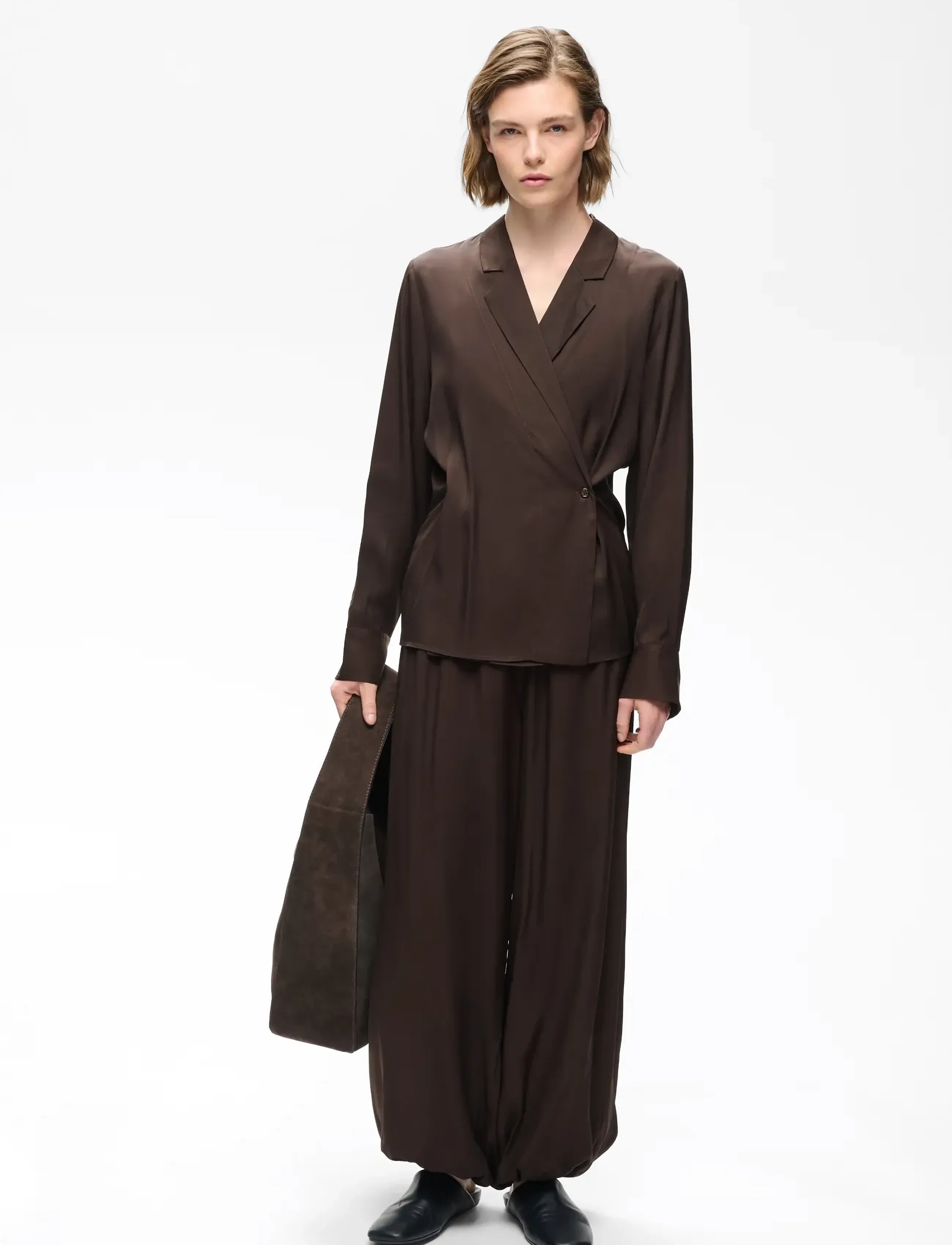InWear - MERYLIW PANT - hosen - chocolate brown - 3