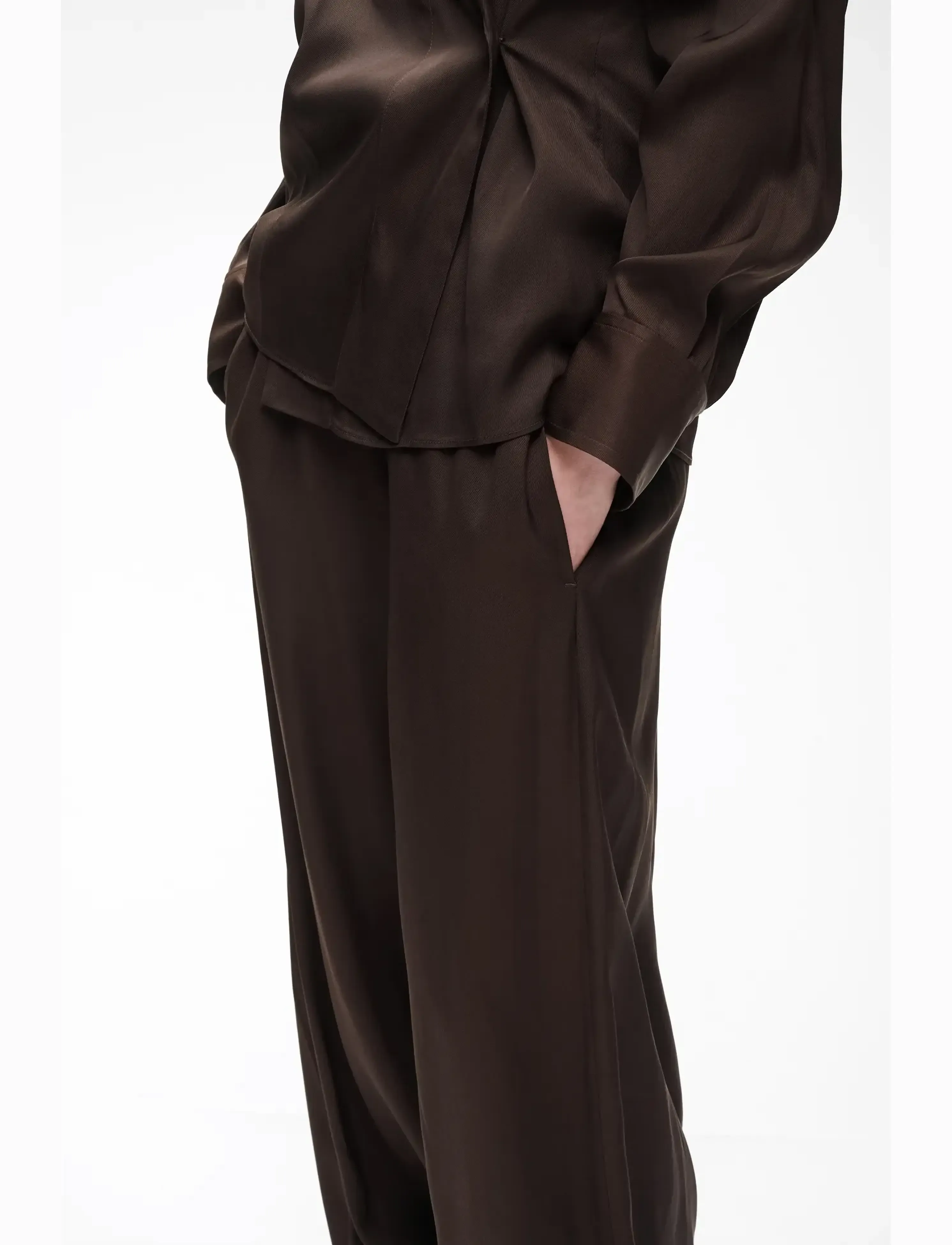 InWear - MERYLIW PANT - hosen - chocolate brown - 5
