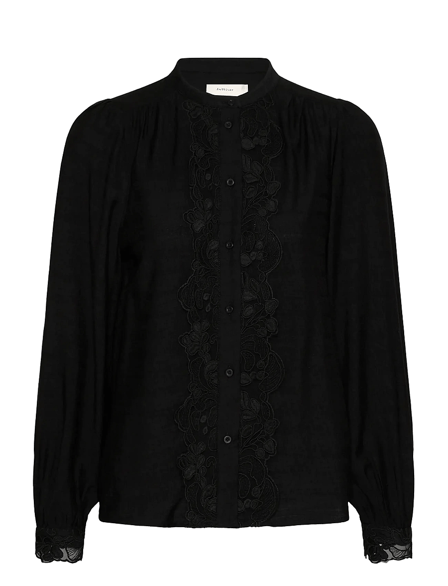 InWear - MORAIW SHIRT - langärmlige hemden - black - 0