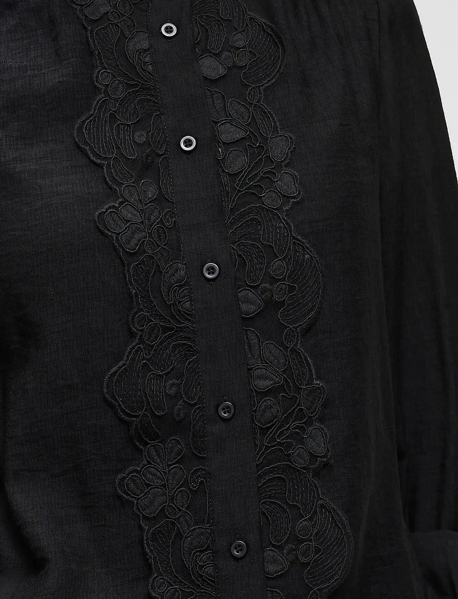 InWear - MORAIW SHIRT - pikkade varrukatega särgid - black - 4