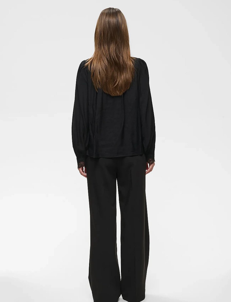 InWear - MORAIW SHIRT - pikkade varrukatega särgid - black - 5