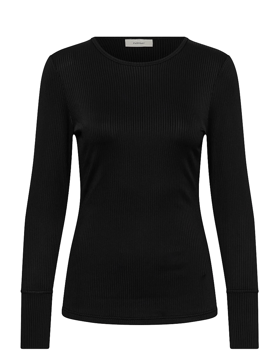 InWear - ALICEIW LONG TSHIRT - langærmede toppe - black - 1