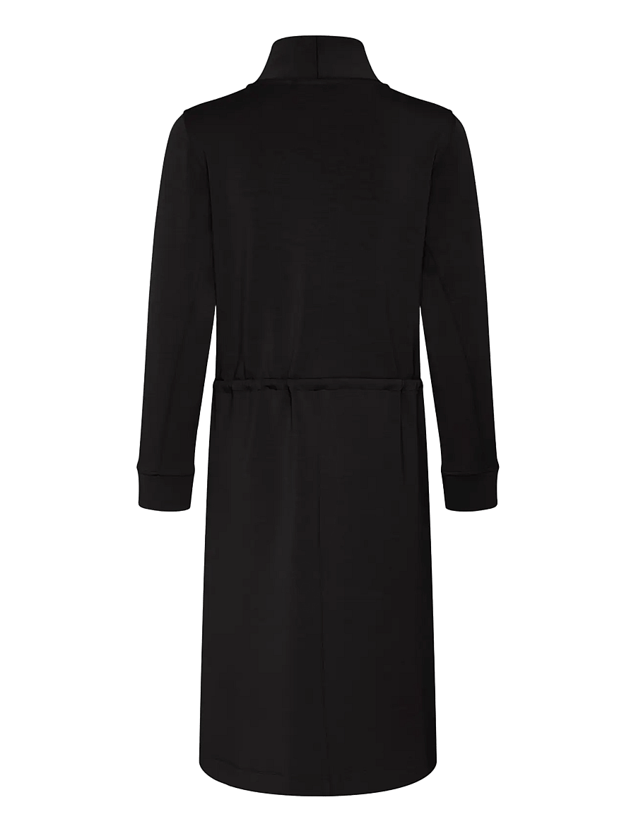 InWear - AGGIEIW VINCENT DRESS - stickade klänningar - black - 2