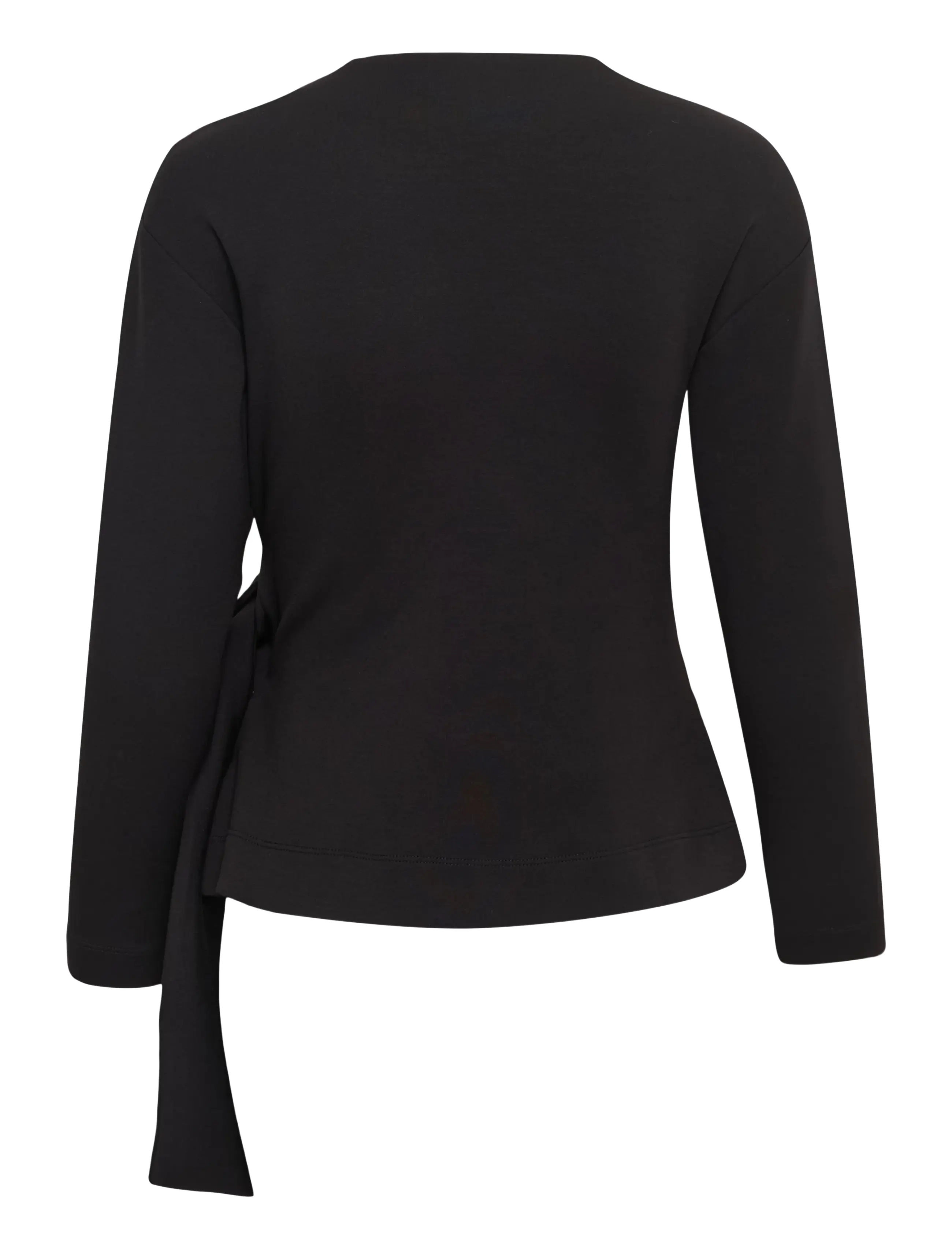 InWear - AGGIEIW VINCENT KNOT BLOUSE - långärmade blusar - black - 2