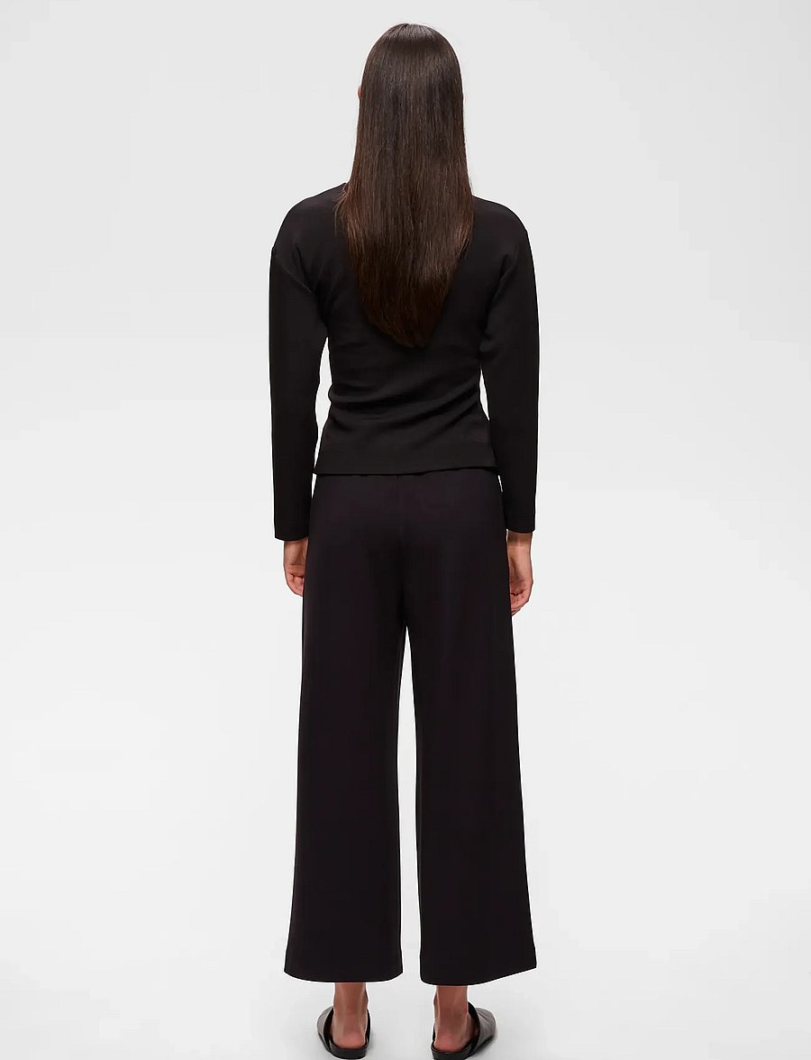 InWear - AGGIEIW VINCENT KNOT BLOUSE - langärmelige blusen - black - 5