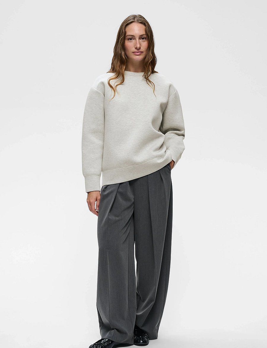 InWear - ASVINIW SWEATSHIRT - mode trends - new light grey melange - 0