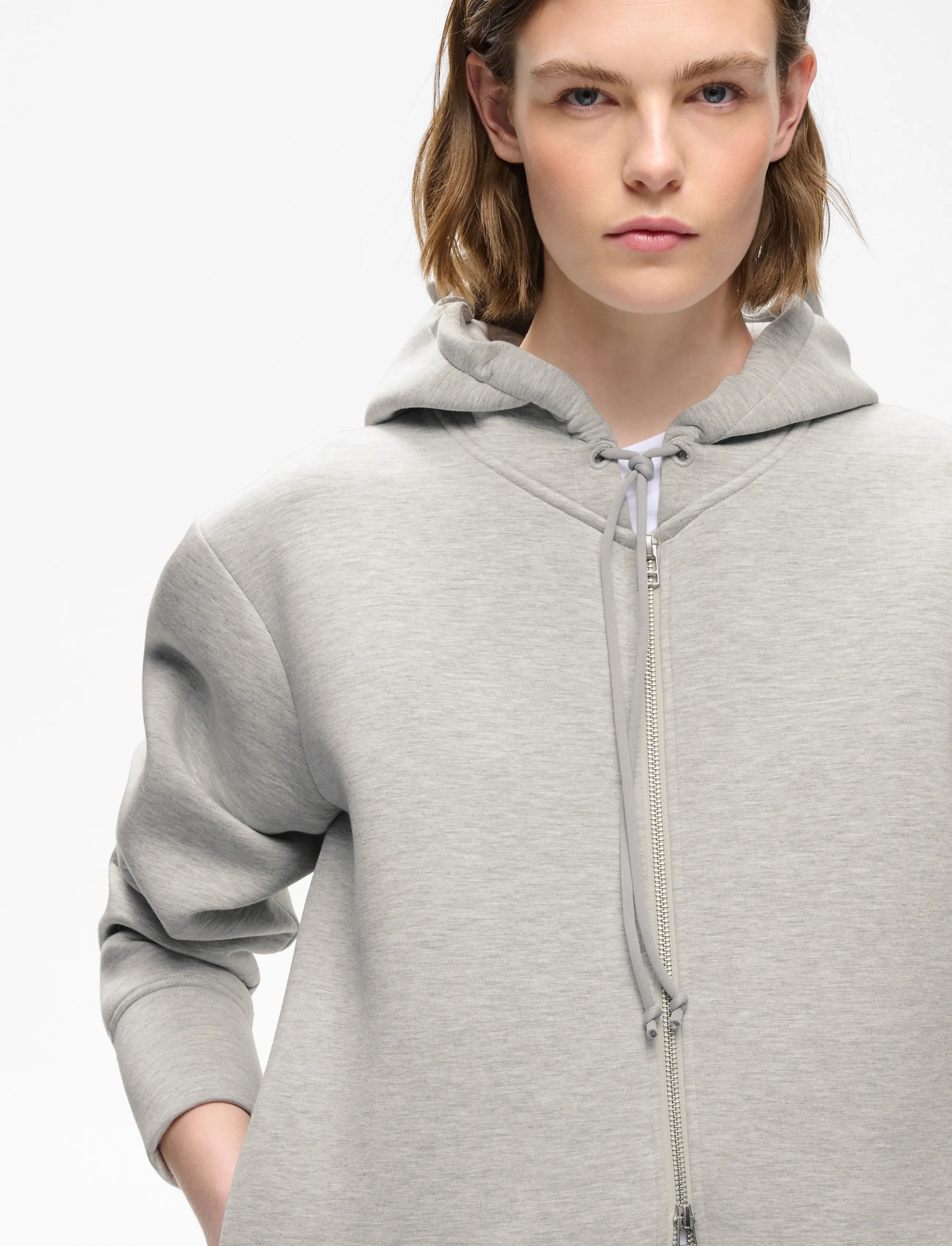 InWear - ASVINIW HOODIE - hoodies - new light grey melange - 3
