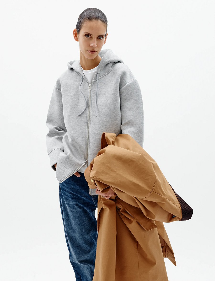 InWear - ASVINIW HOODIE - hoodies - new light grey melange - 5