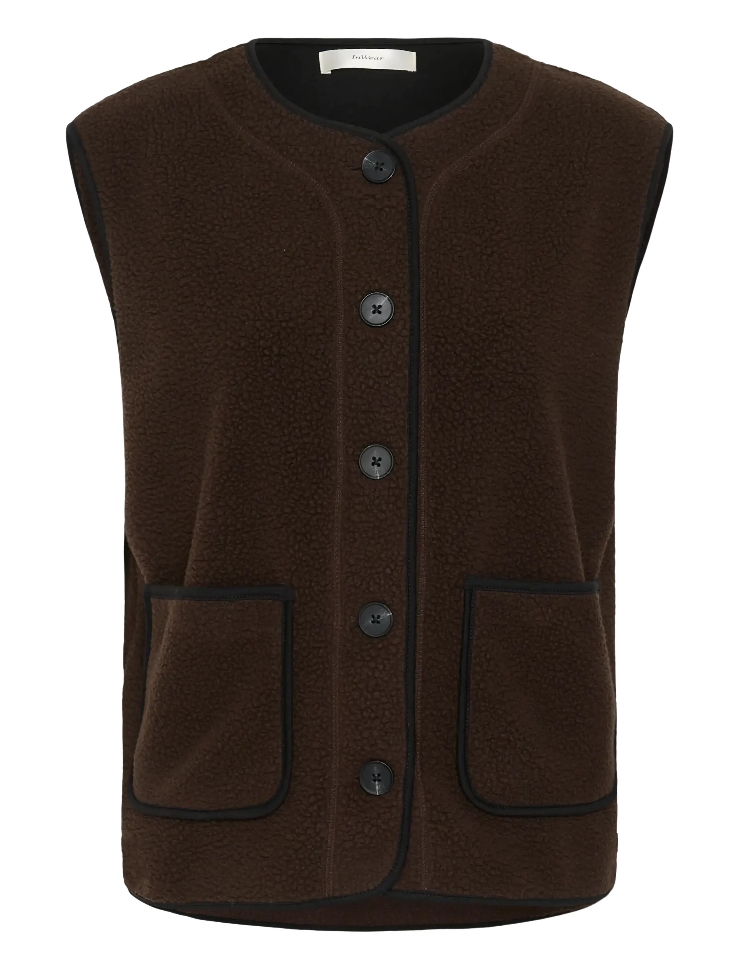 InWear ABBINAIW WEST - Liemenės - CHOCOLATE BROWN / brown