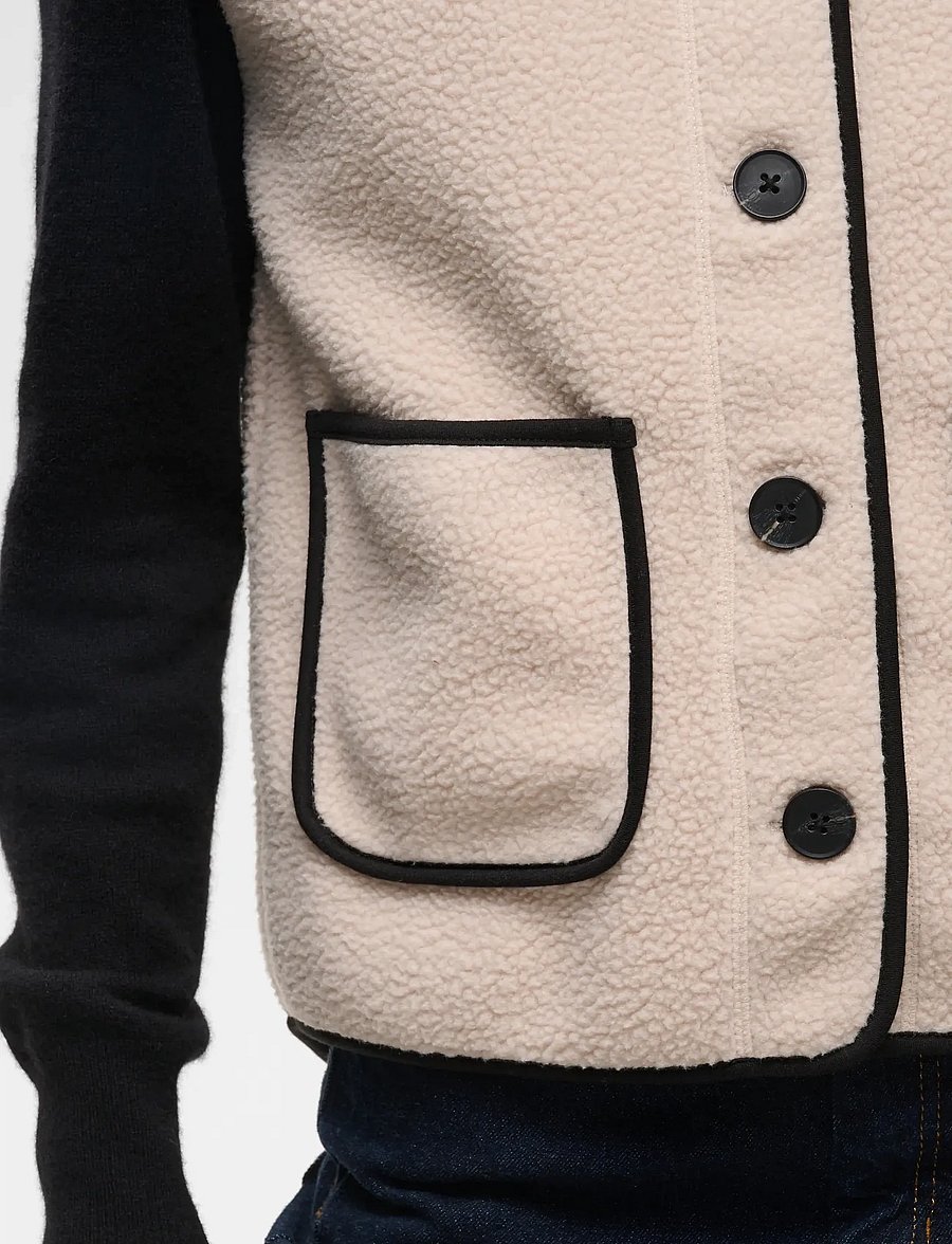 InWear - ABBINAIW WEST - fleece- und teddy-westen - haze - 5