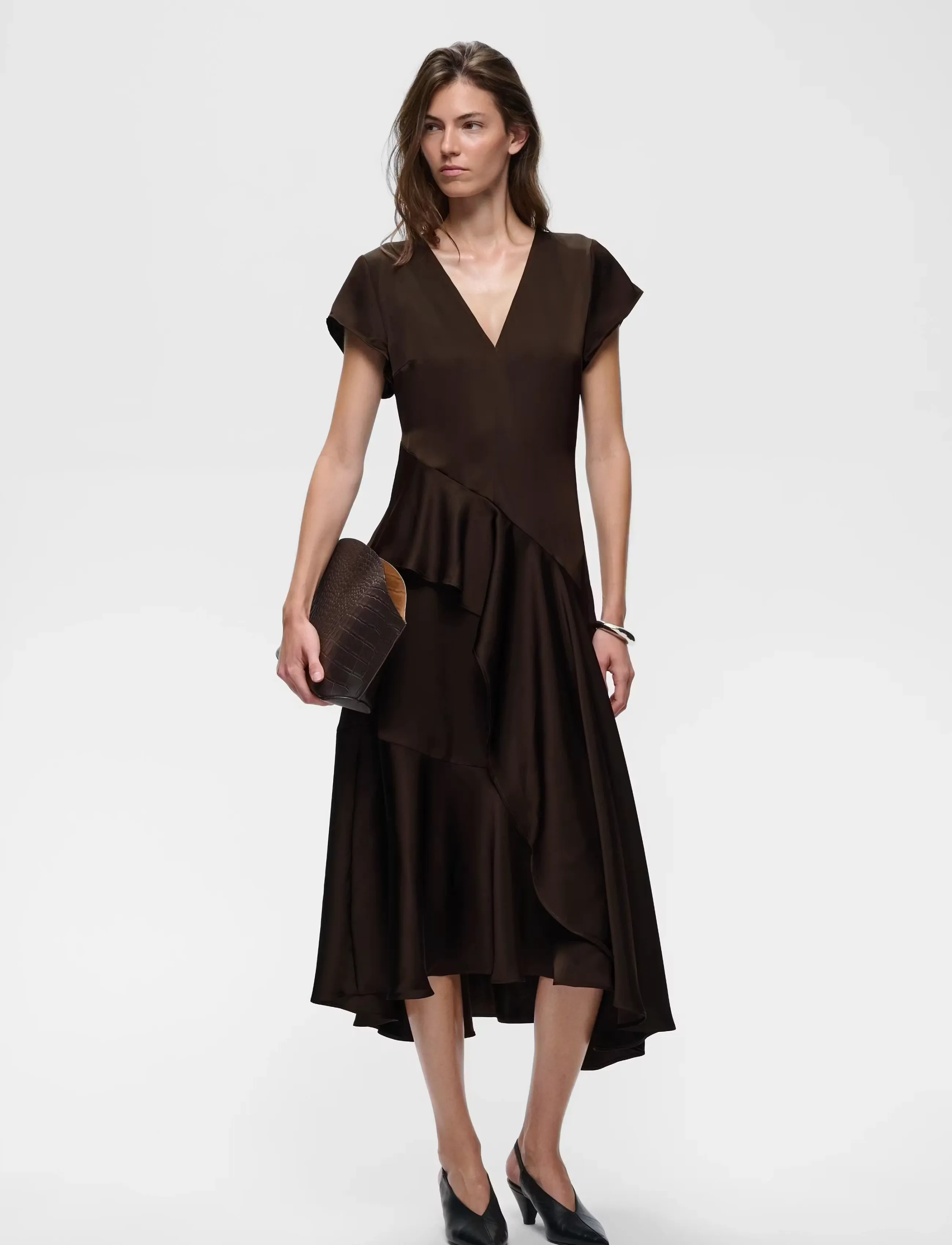 InWear MALIAIW FEST MIDIDRESS - Kleidid - CHOCOLATE BROWN / brown