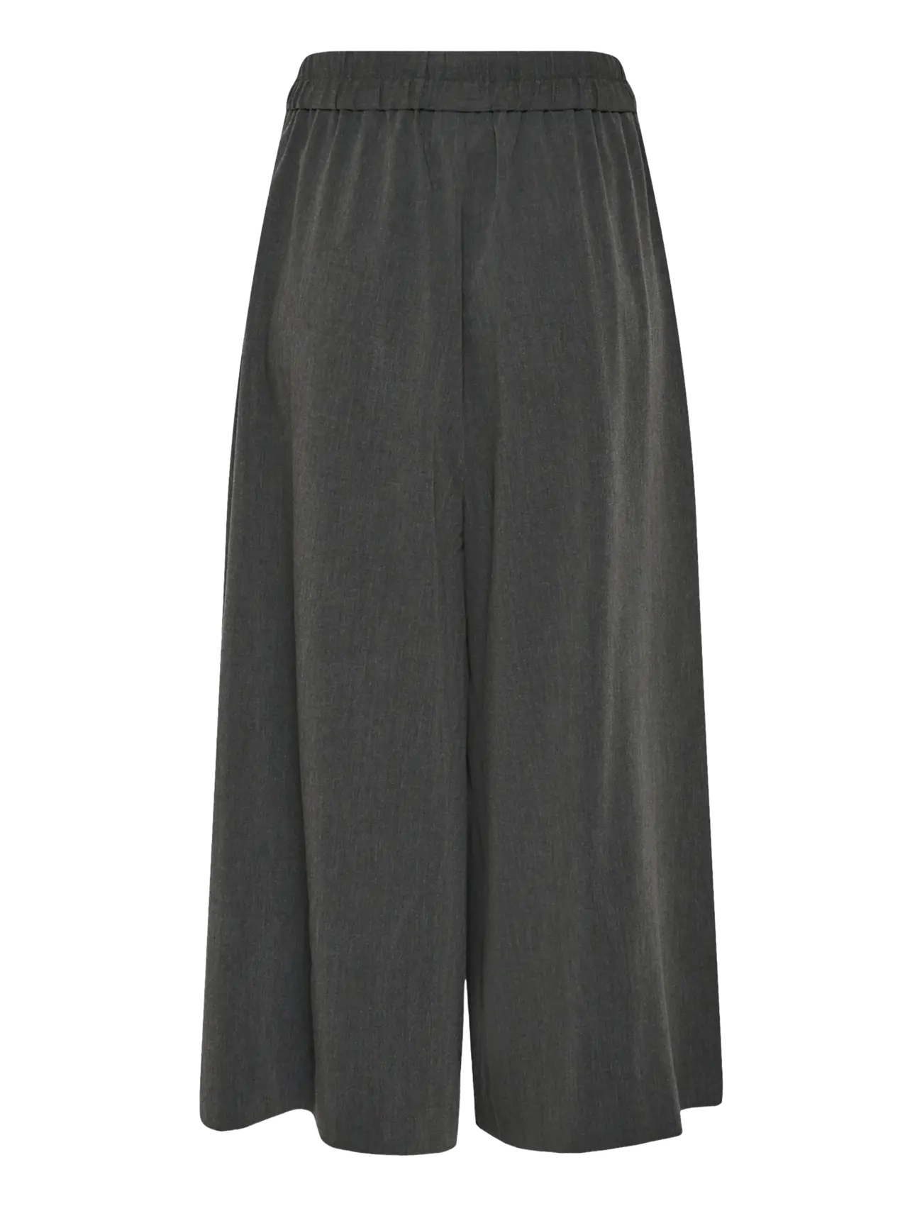 InWear - CLEOHIW SKIRTPANT - hosen mit weitem bein - dark grey melange - 2