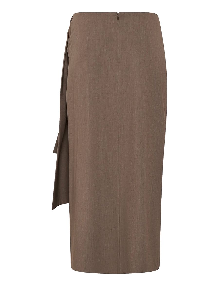 InWear - CLEOHIW SKIRT - omlottkjolar - chocolate torte melange - 2