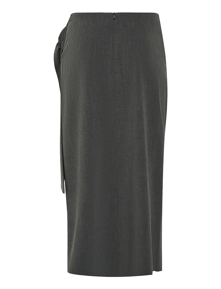 InWear - CLEOHIW SKIRT - wickelröcke - dark grey melange - 2