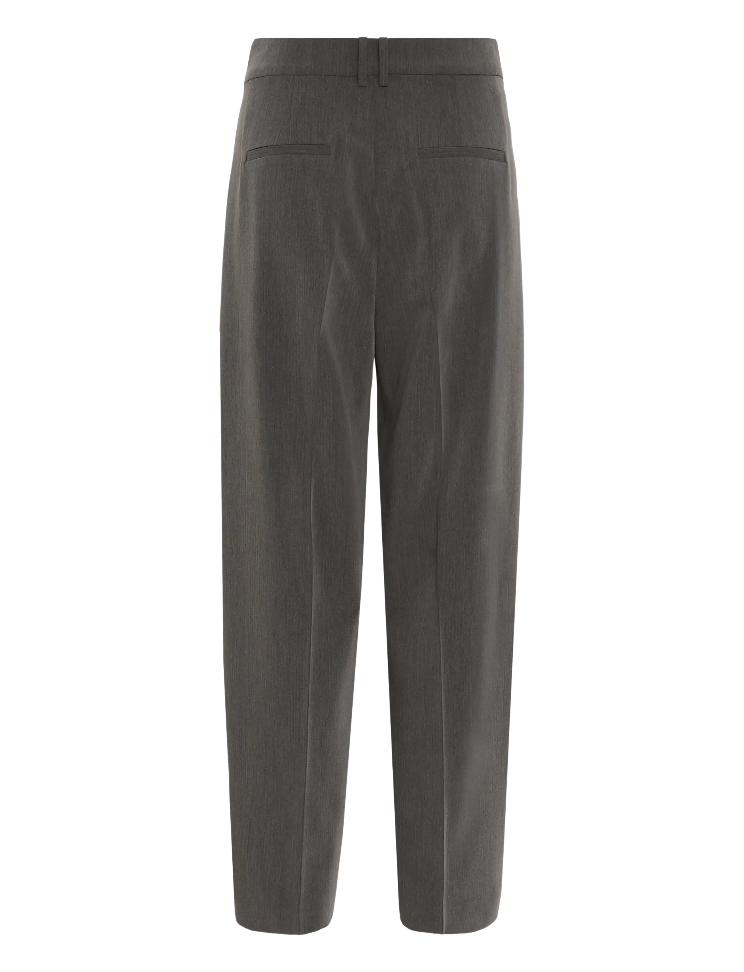 InWear - COLEIW WIDE PANT - wide leg trousers - chocolate torte melange - 2