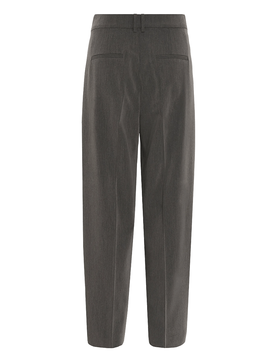 InWear - COLEIW WIDE PANT - wide leg trousers - chocolate torte melange - 2
