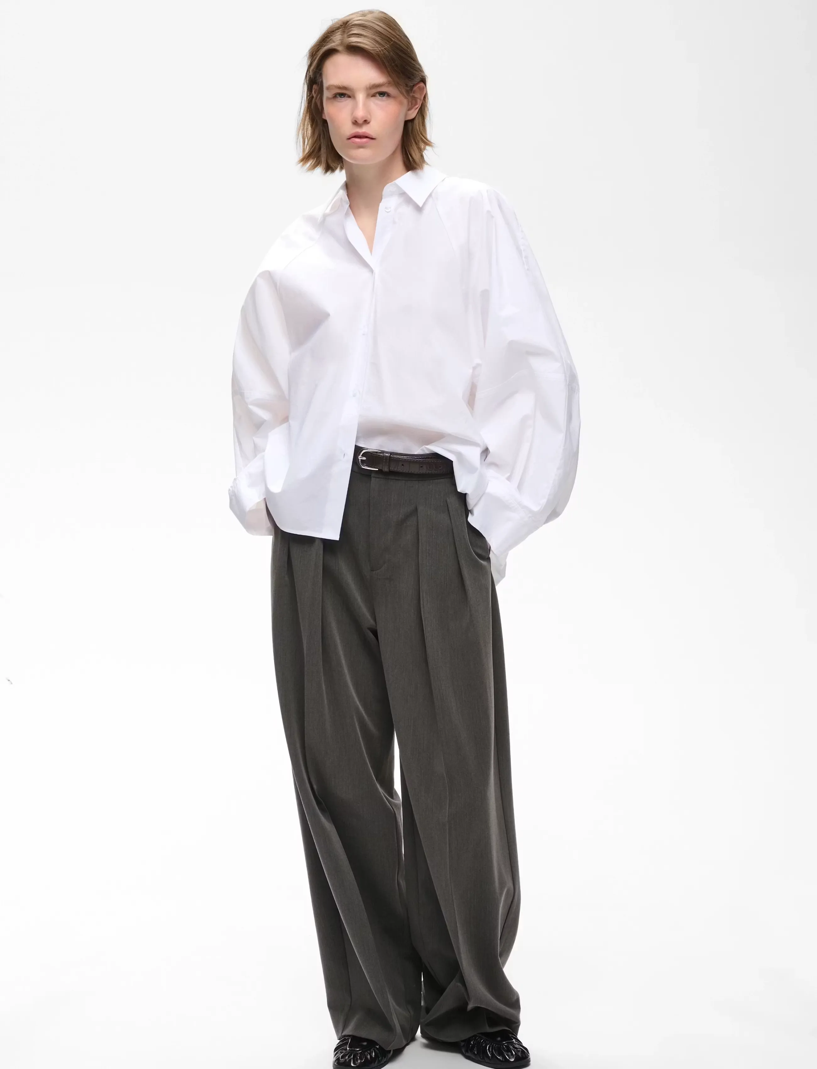 InWear COLEIW WIDE PANT - InWear - CHOCOLATE TORTE MELANGE / brown