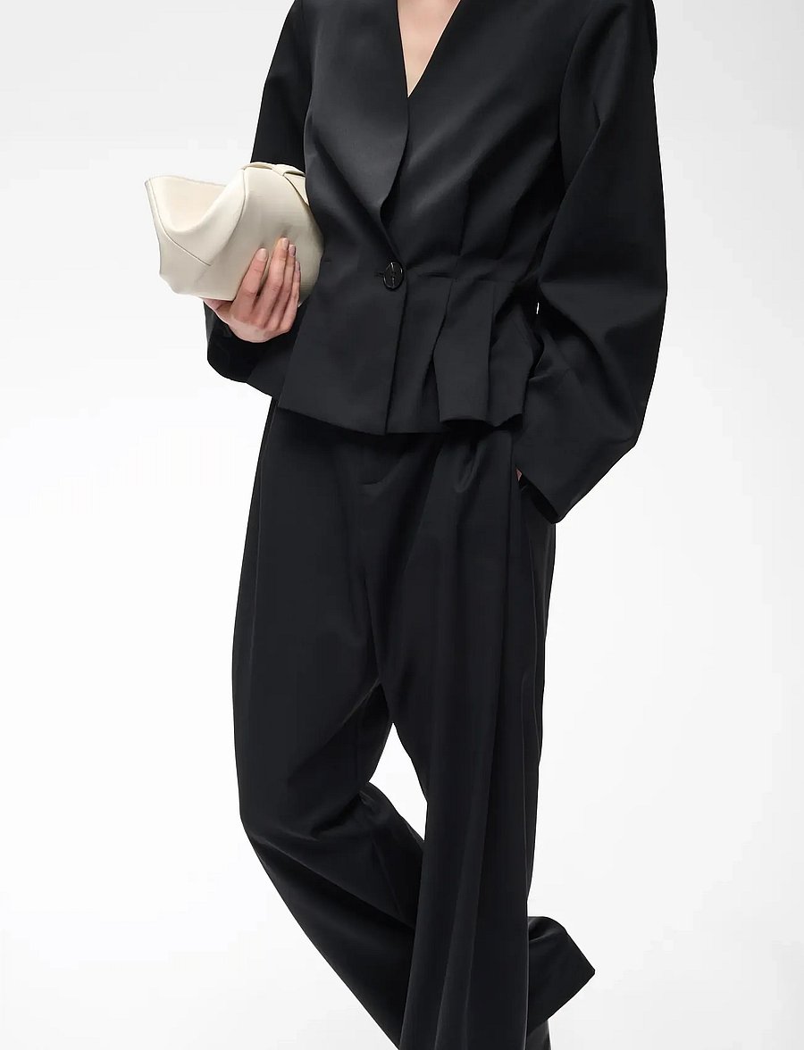 InWear - CARAHIW PANT - anzugshosen - black - 3