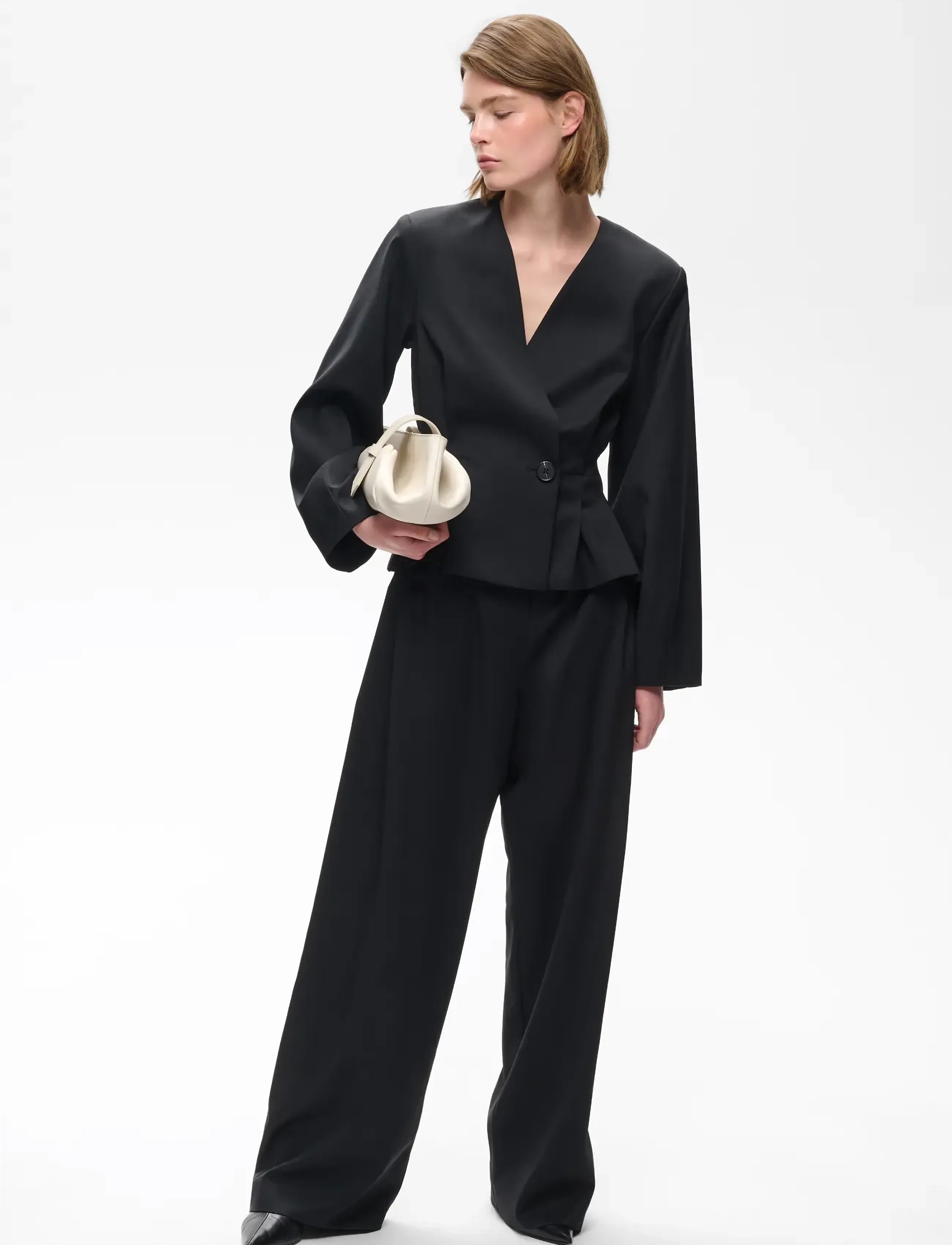 InWear - CARAHIW PANT - anzugshosen - black - 4