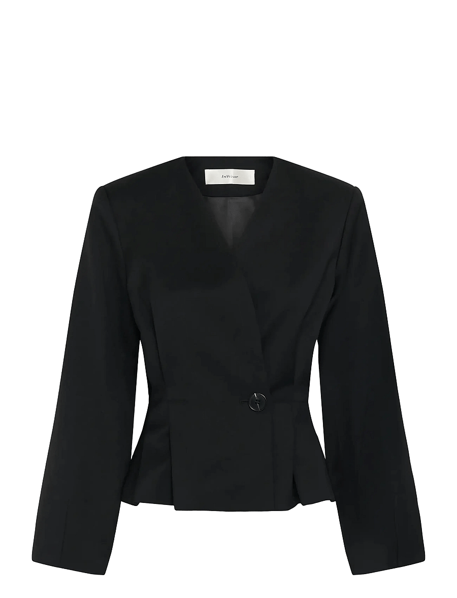 InWear - CARAHIW BLAZER - korta kavajer - black - 1