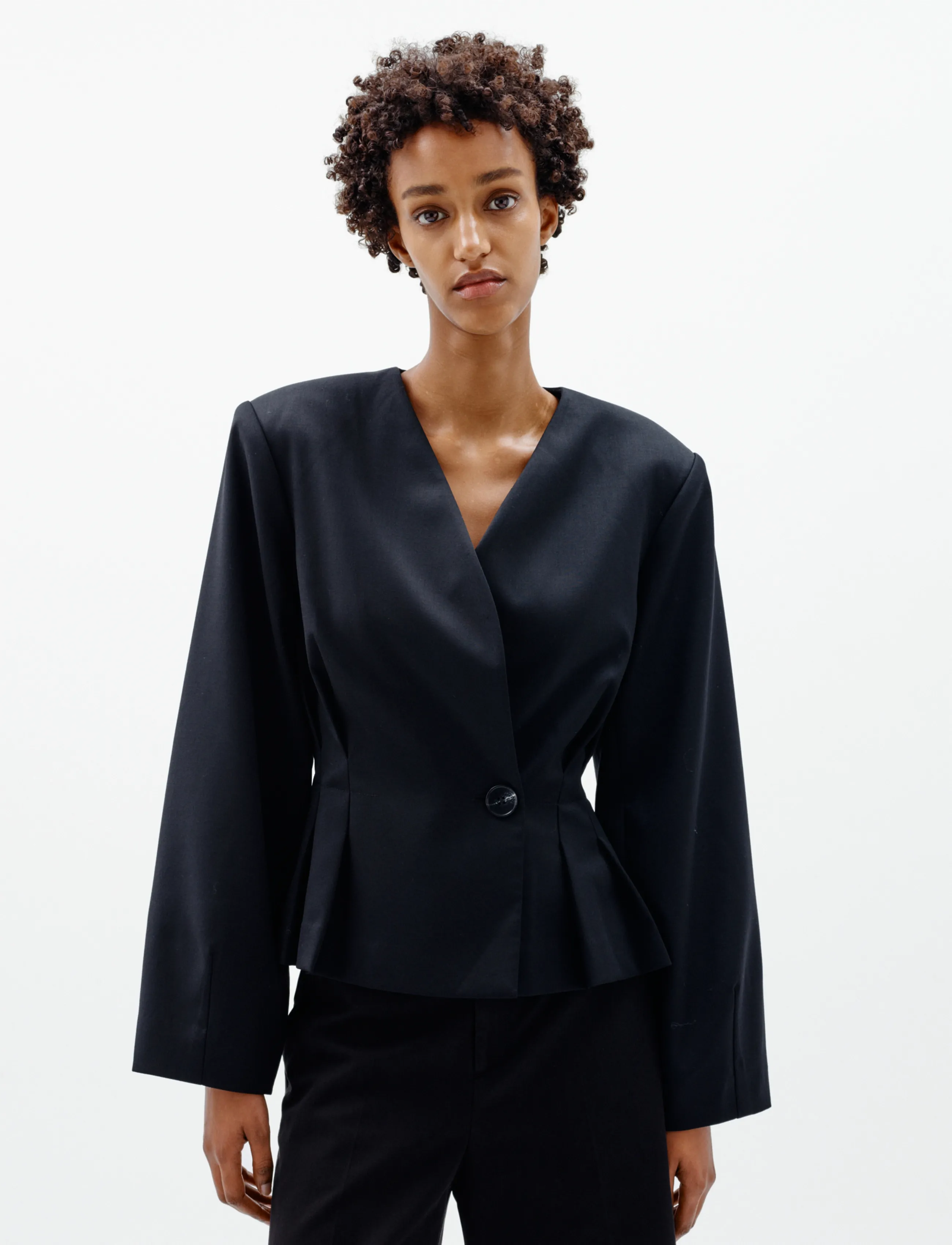 InWear - CARAHIW BLAZER - korte blazere - black - 4