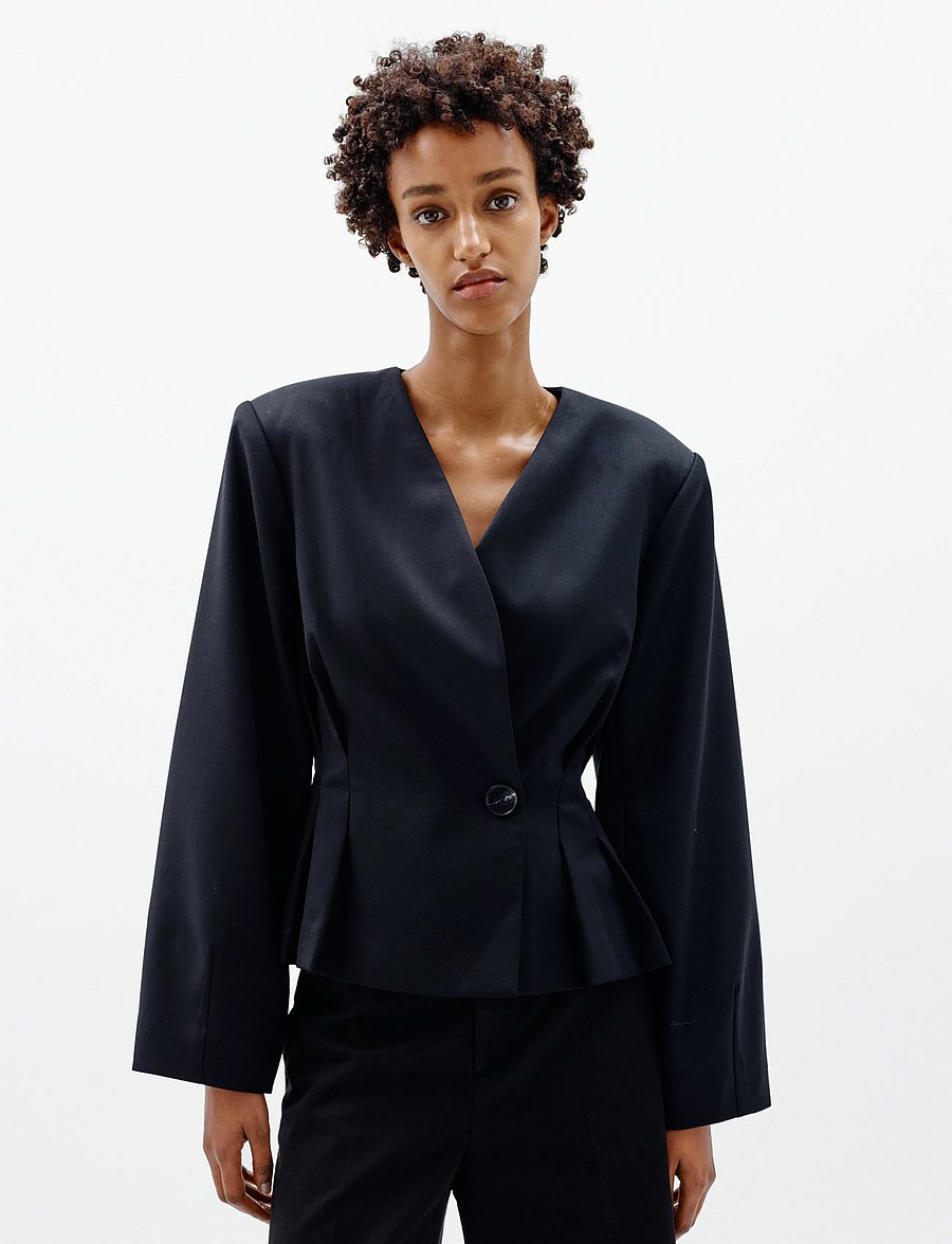 InWear - CARAHIW BLAZER - korte blazere - black - 4