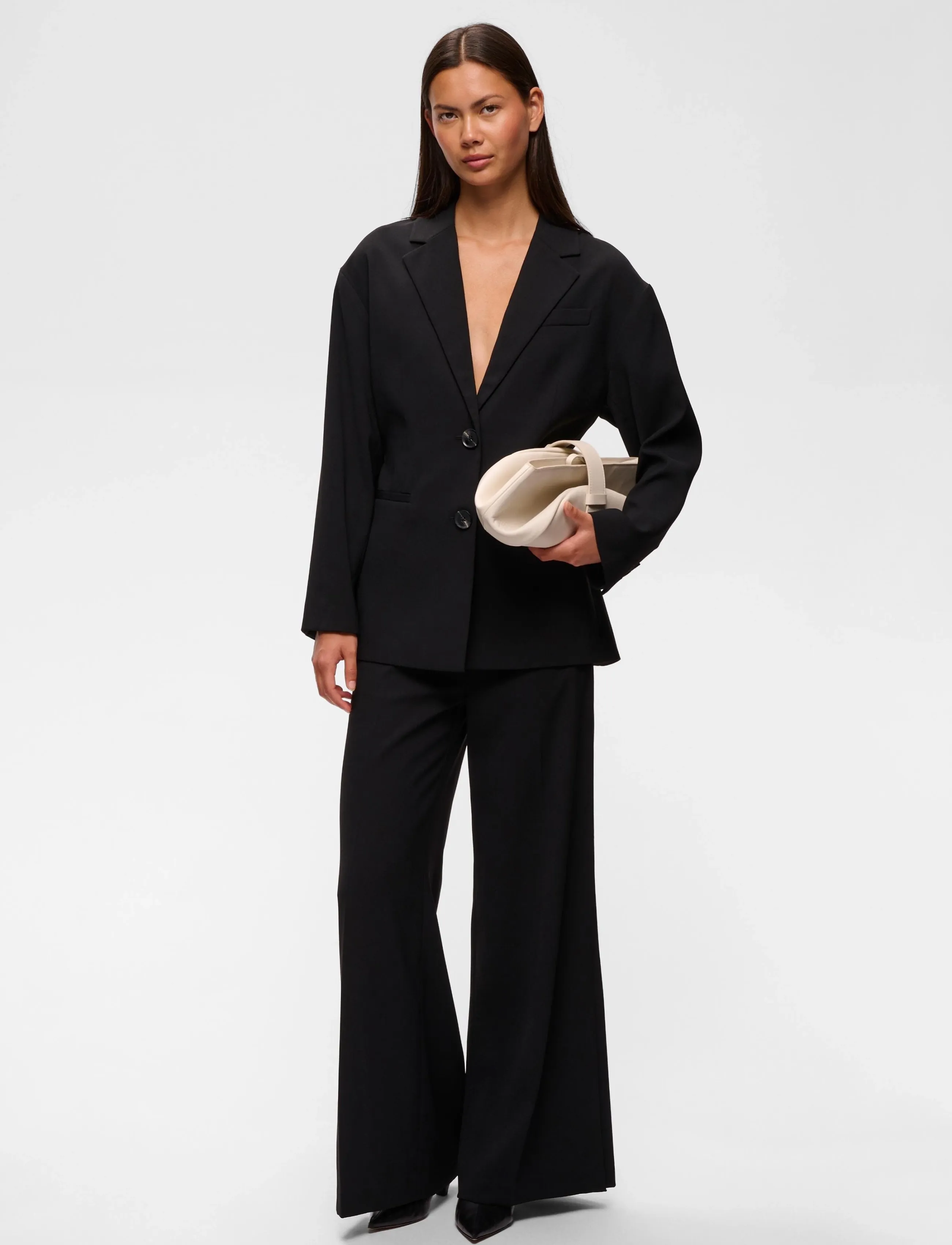 InWear Chrissieiw Blazer, 38, Black, Blazere > Enkeltradede Blazere, Dame