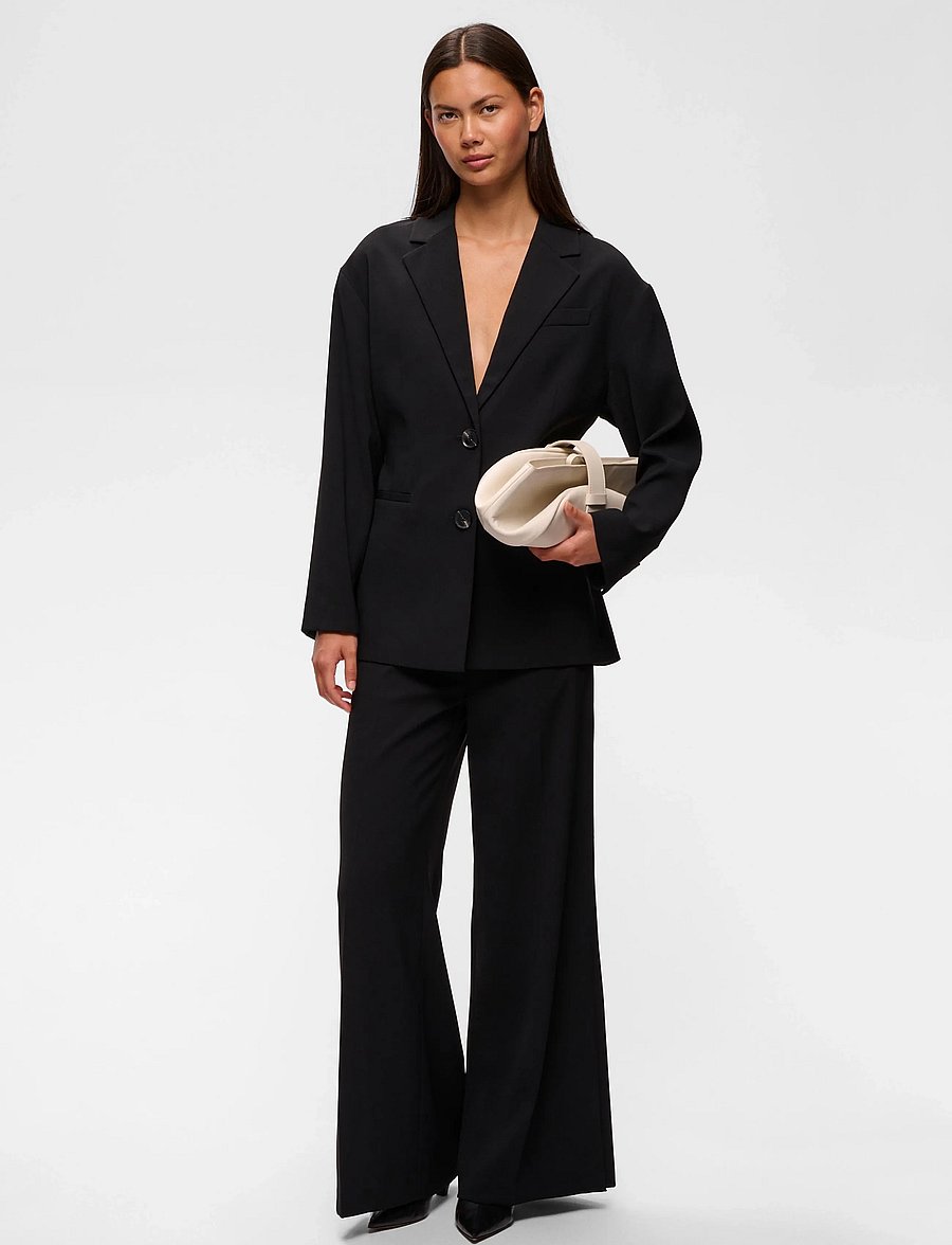 InWear - CHRISSIEIW BLAZER - enkelknäppta kavajer - black - 0