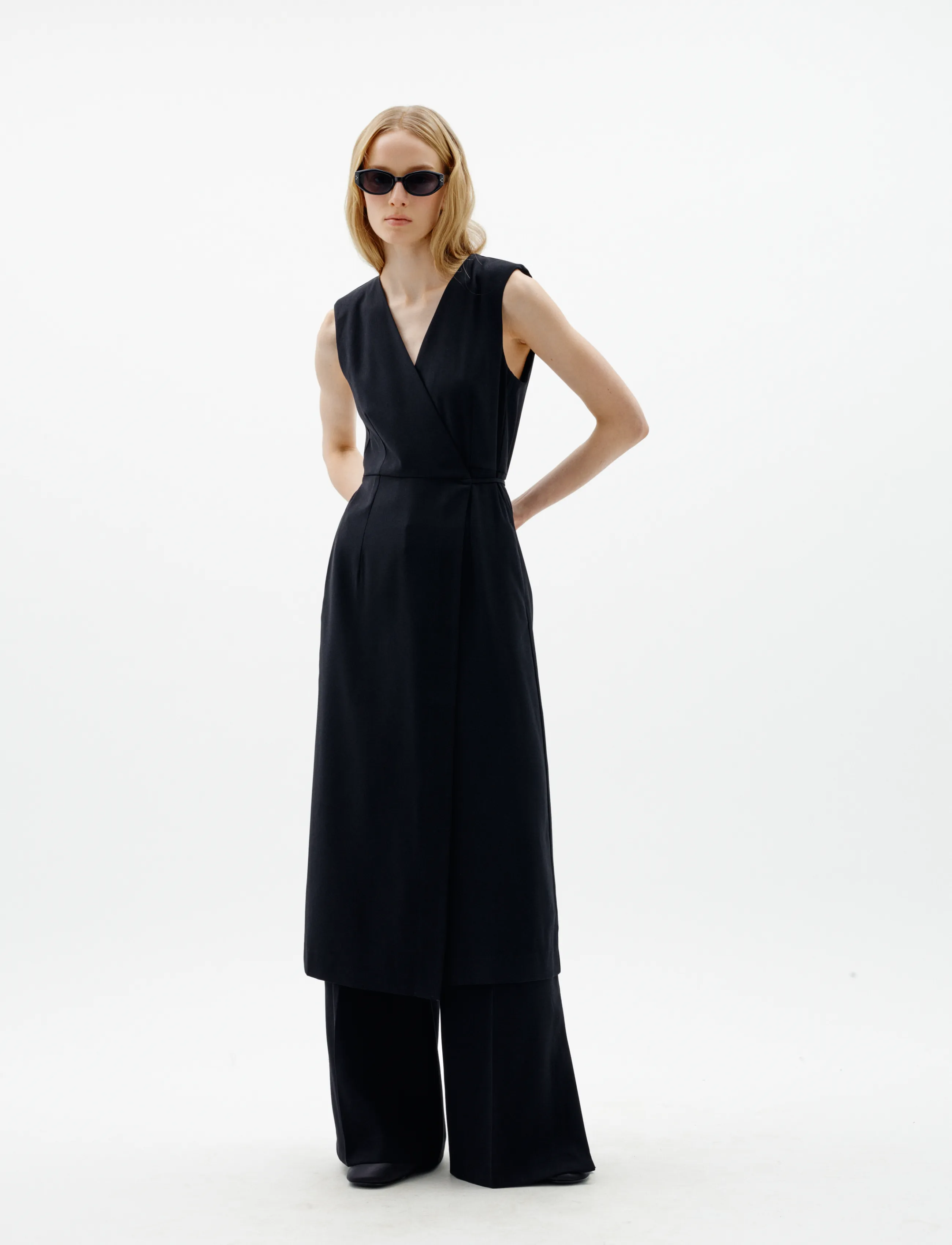 InWear CHRISSIEIW DRESS - Midikleidid - BLACK / black