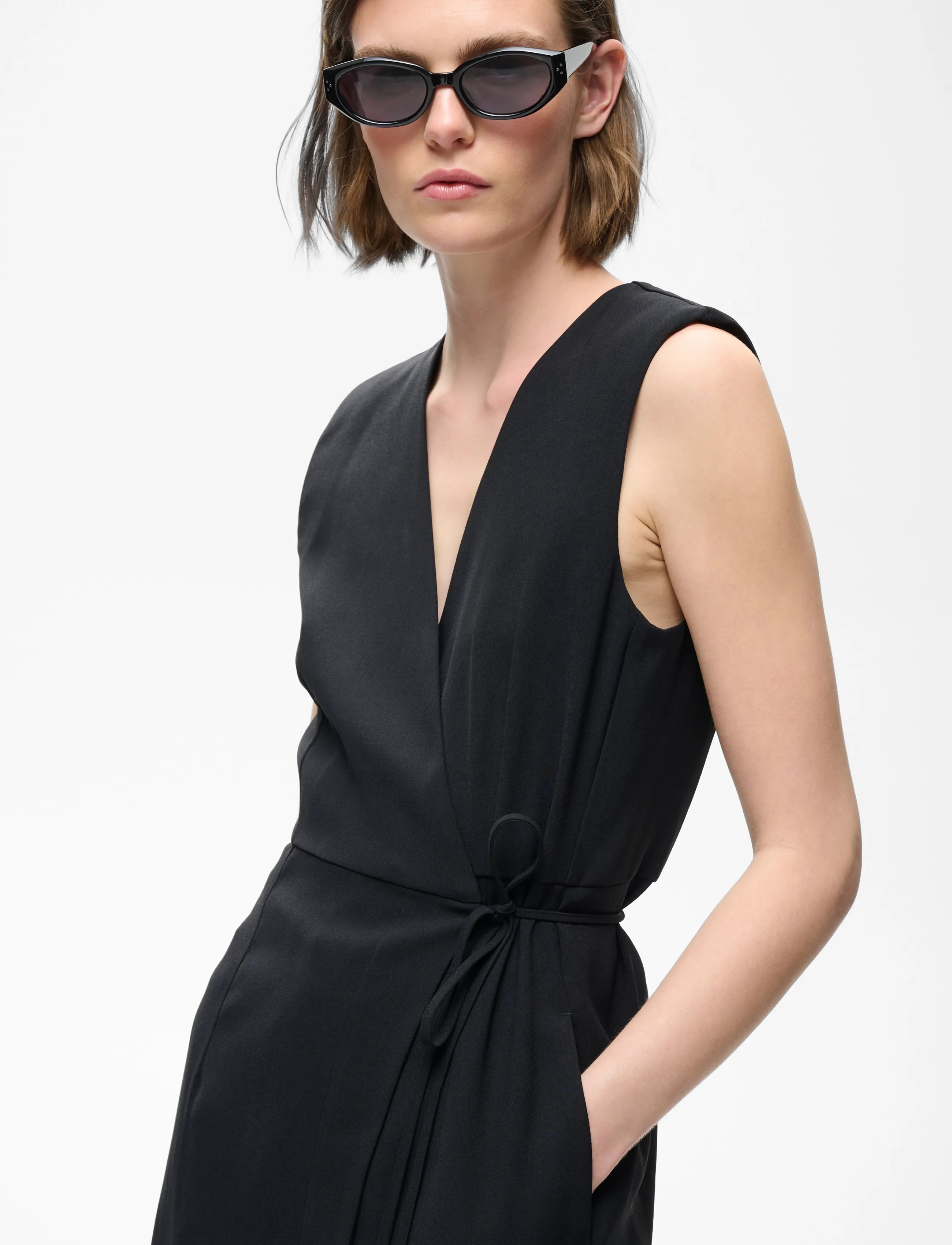 InWear - CHRISSIEIW DRESS - wrap dresses - black - 4