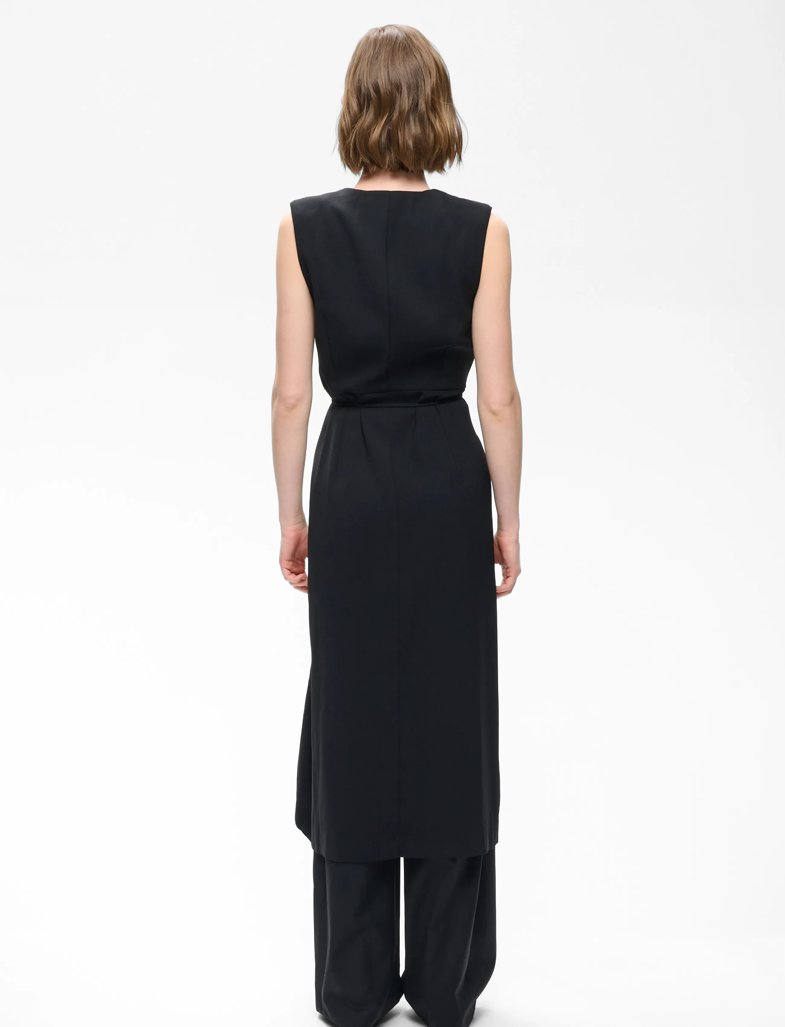 InWear - CHRISSIEIW DRESS - wrap dresses - black - 5