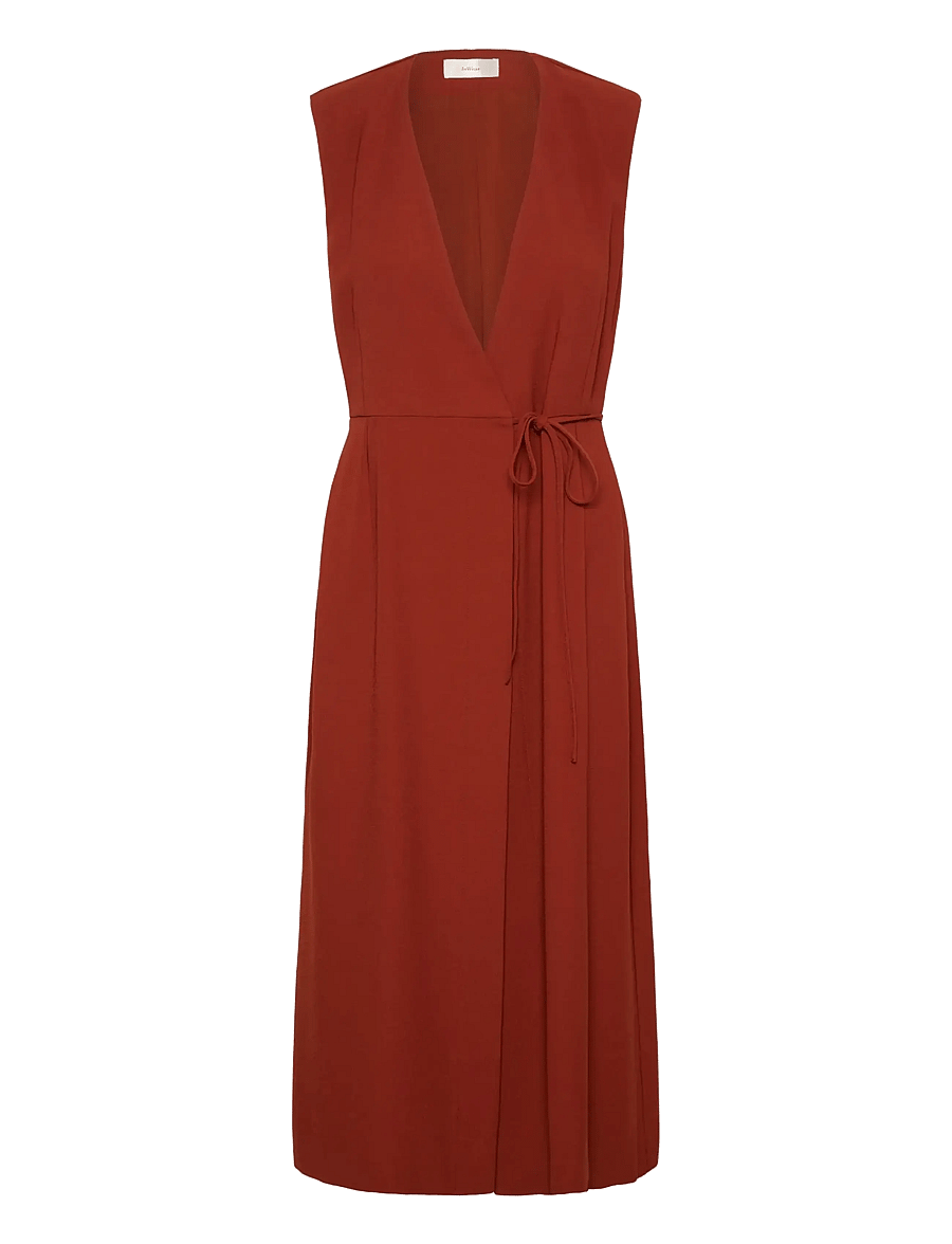 InWear - CHRISSIEIW DRESS - wickelkleider - brandy brown - 1