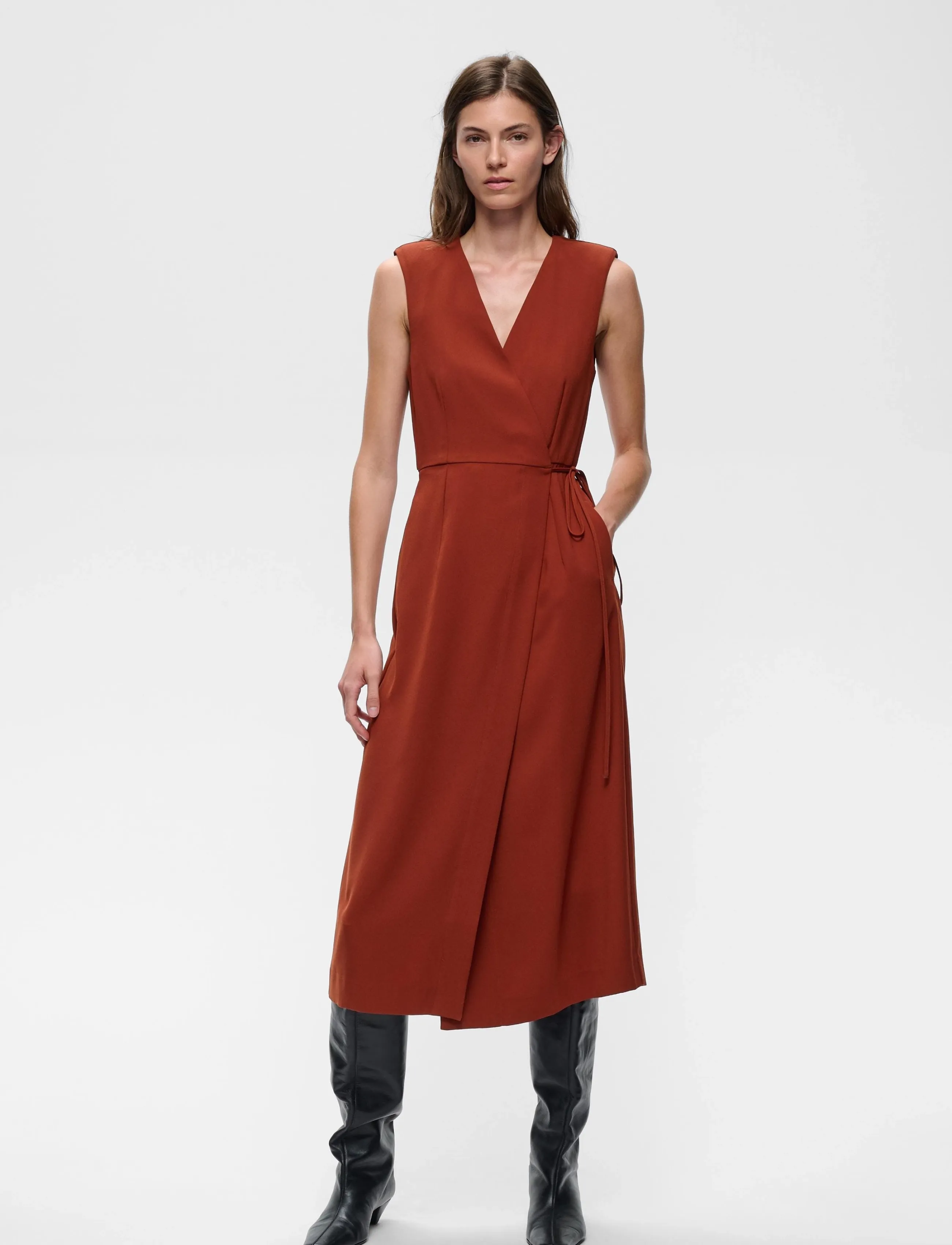 InWear CHRISSIEIW DRESS - InWear - BRANDY BROWN / brown