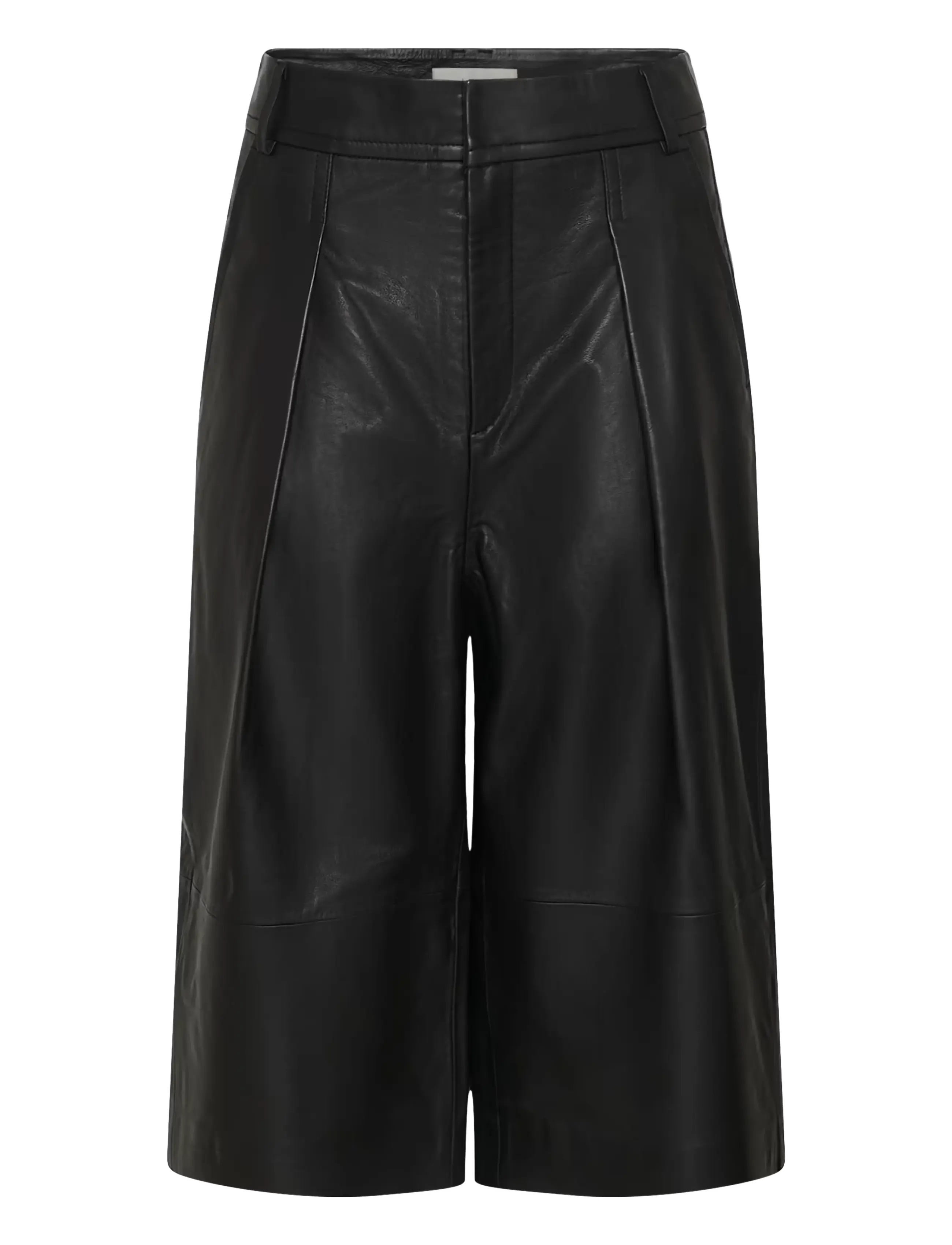 InWear - CELINAHIW CULOTTE PANT - poolpikad püksid - black - 1