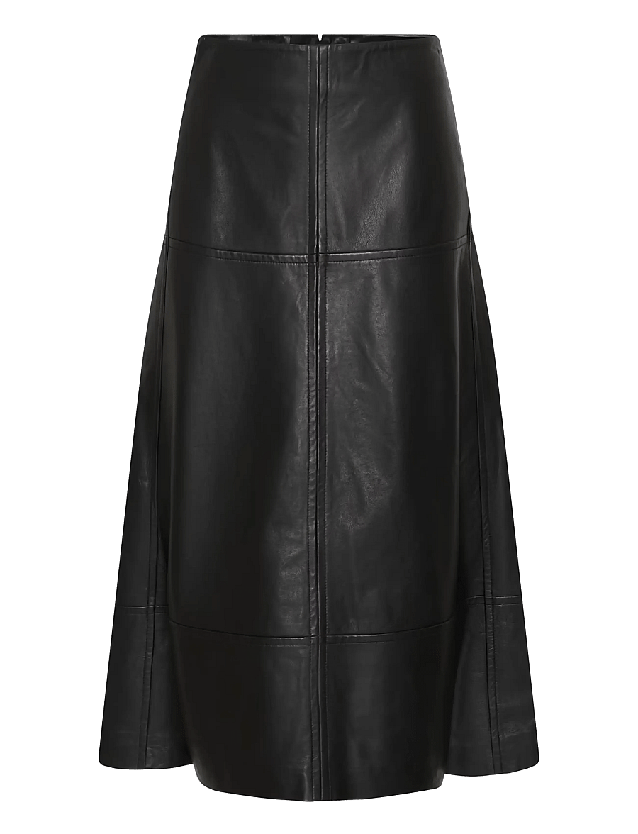 InWear - CELINAHIW SKIRT - lederröcke - black - 1