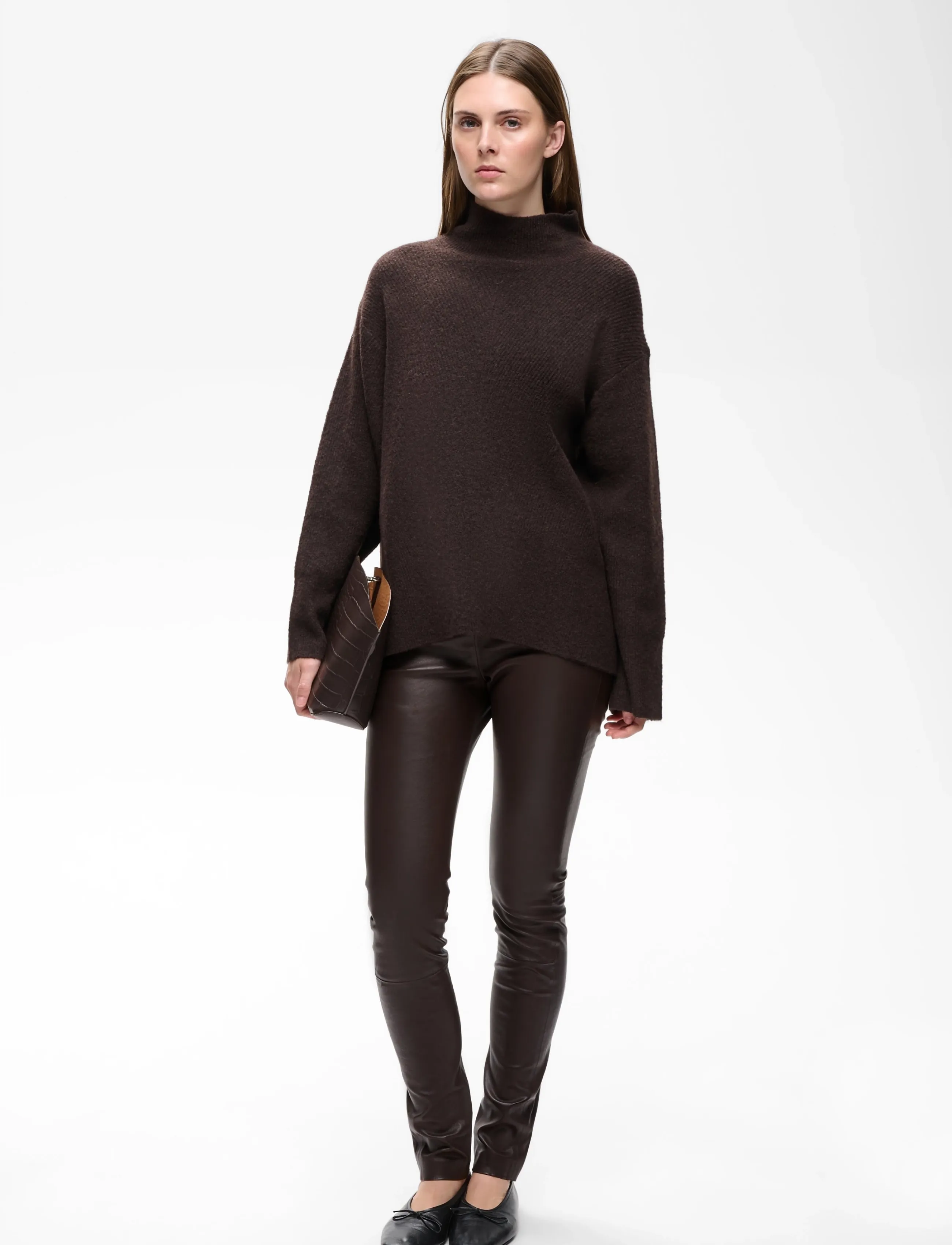 InWear CAMILAHIW LEGGINGS - Kleidung - CHOCOLATE BROWN / brown