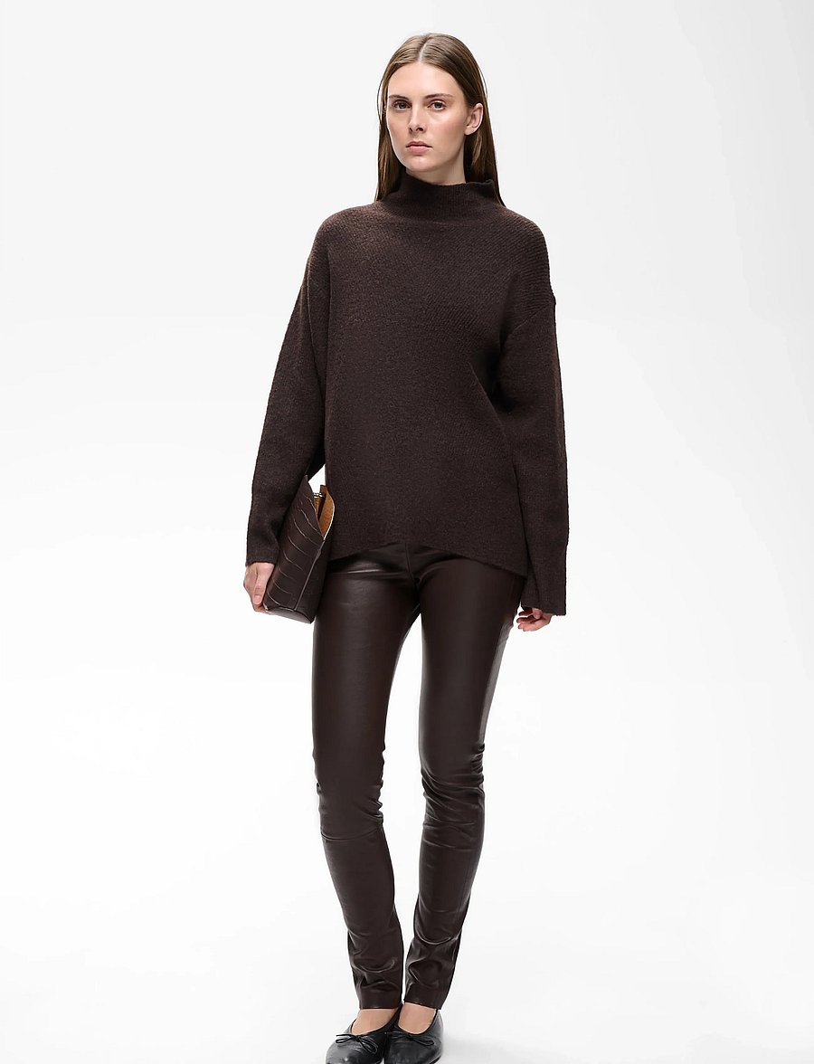InWear - CAMILAHIW LEGGINGS - chocolate brown - 0