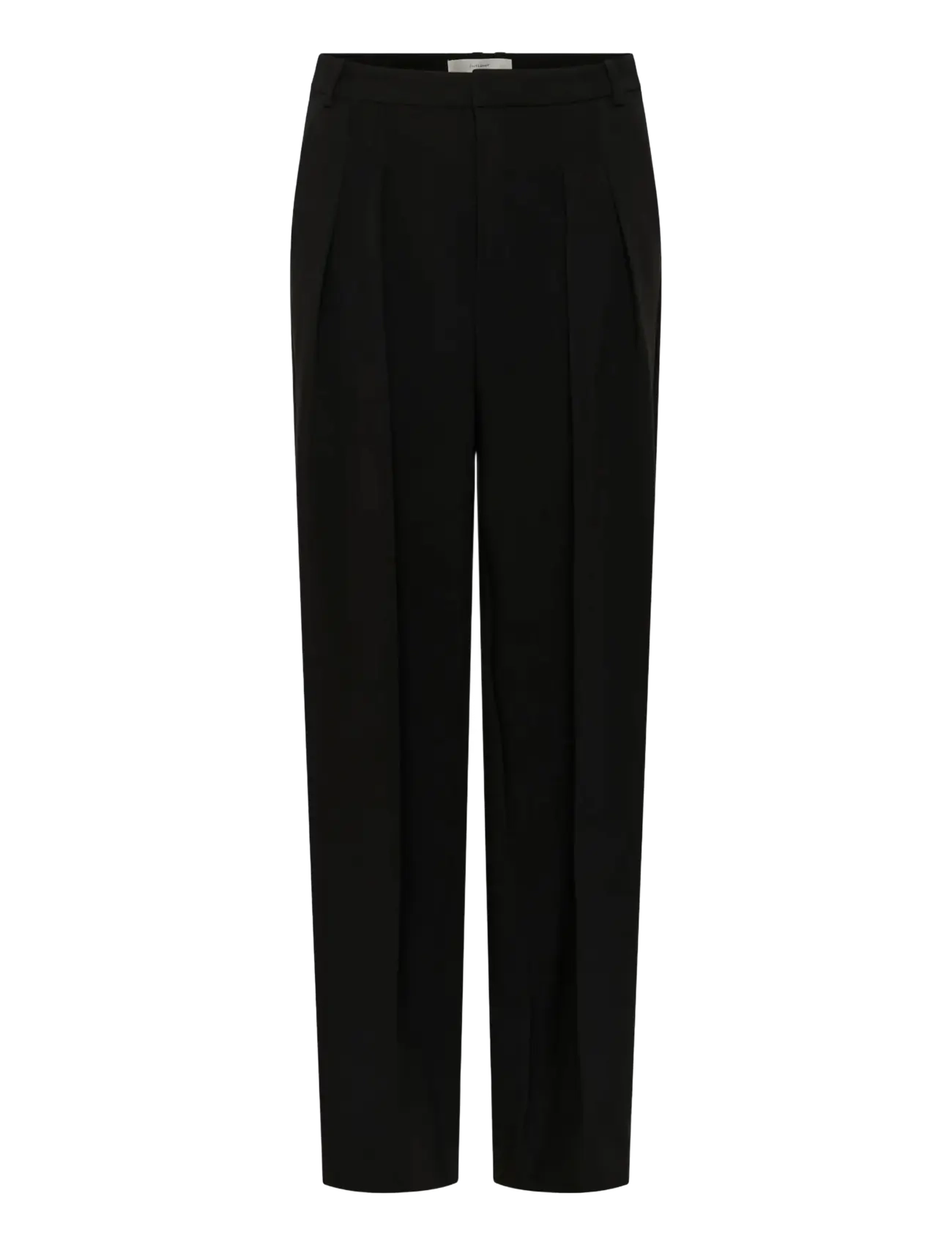 InWear CASSIEHIW BARREL PANT - Tänavastiil - BLACK / black