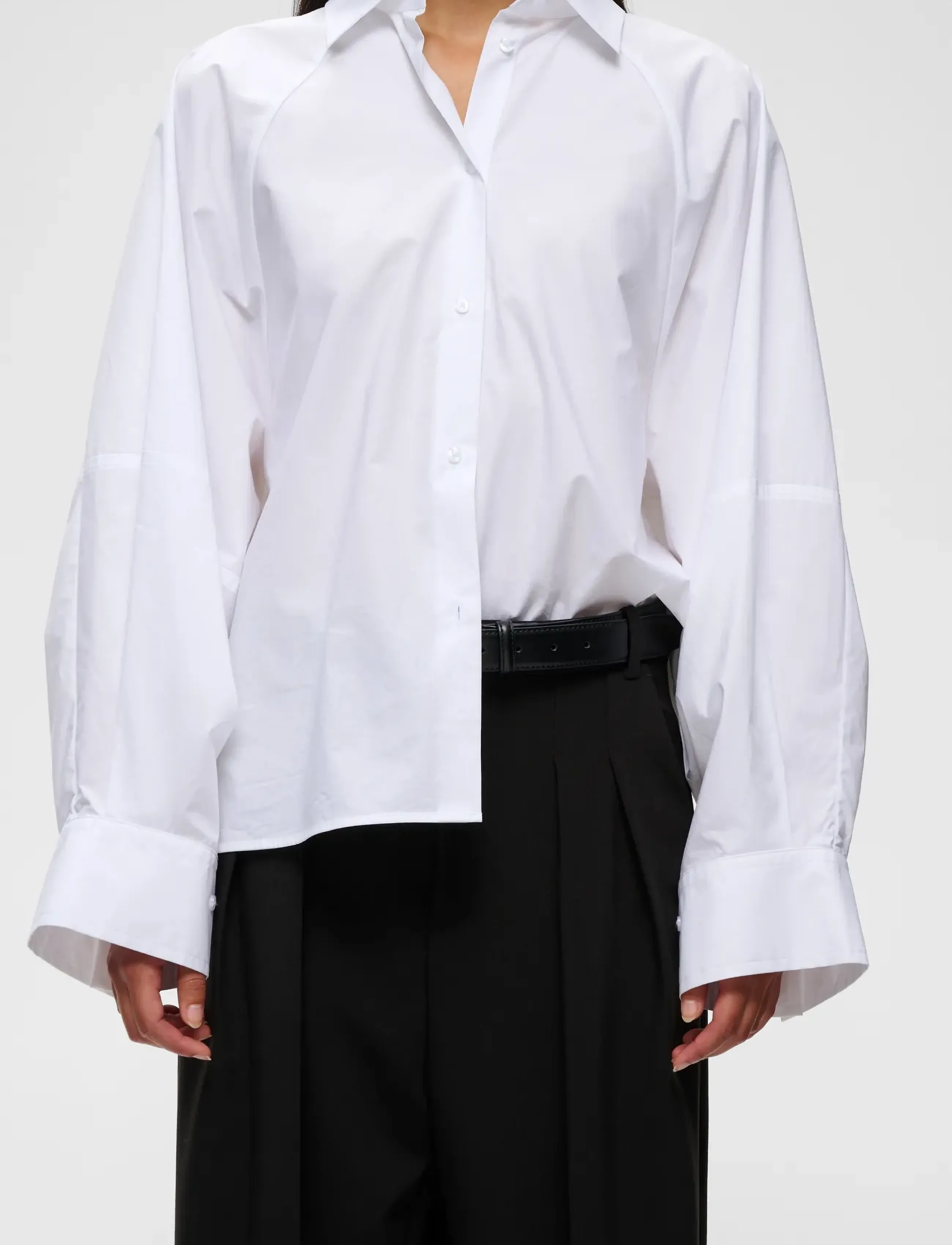 InWear - CASSIEHIW BARREL PANT - anzugshosen - black - 5